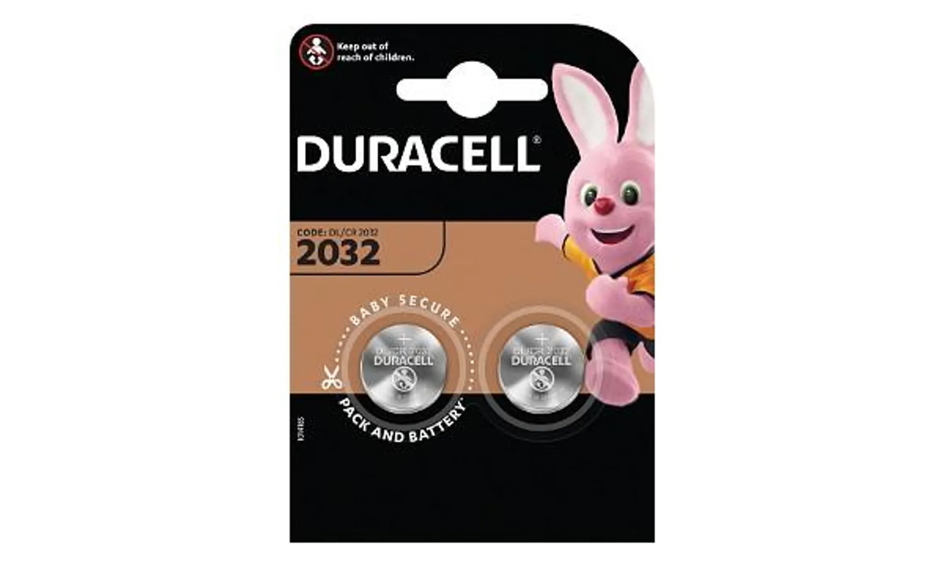 Duracell 3v Coin Cell (2 Pack)