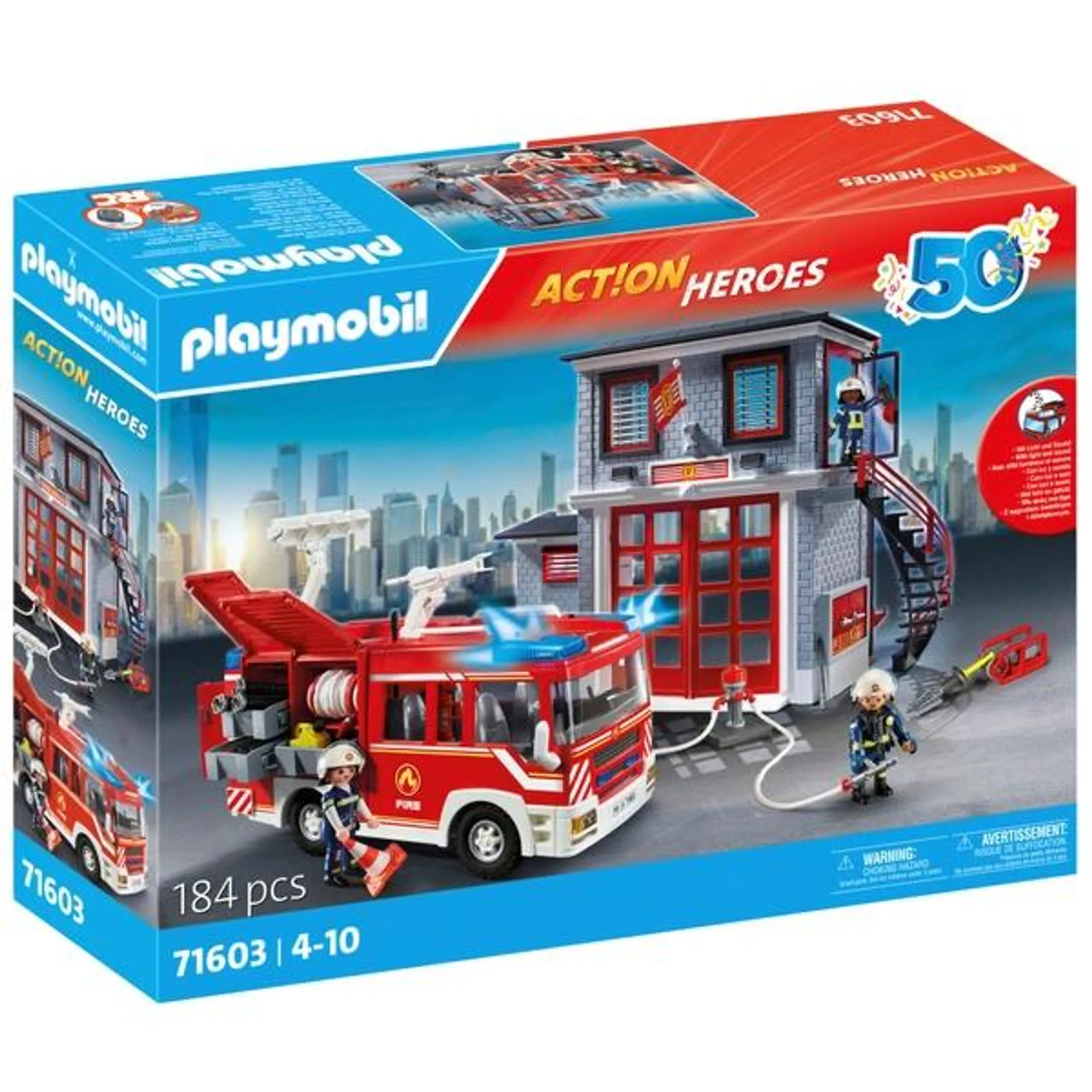 Playmobil 71603 Fire Rescue Mega Set