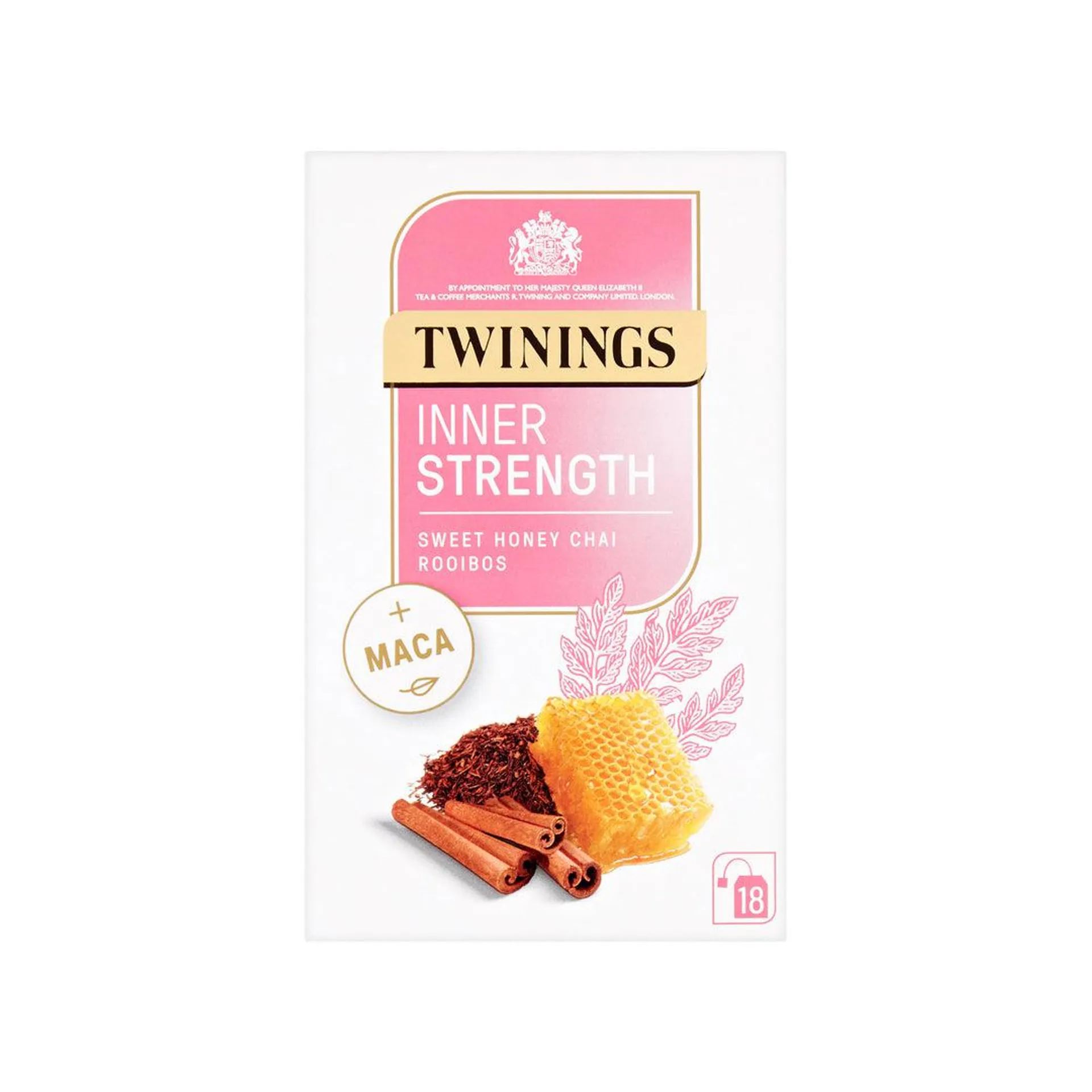 Inner Strength Sweet Honey Chai Rooibos Tea with Maca