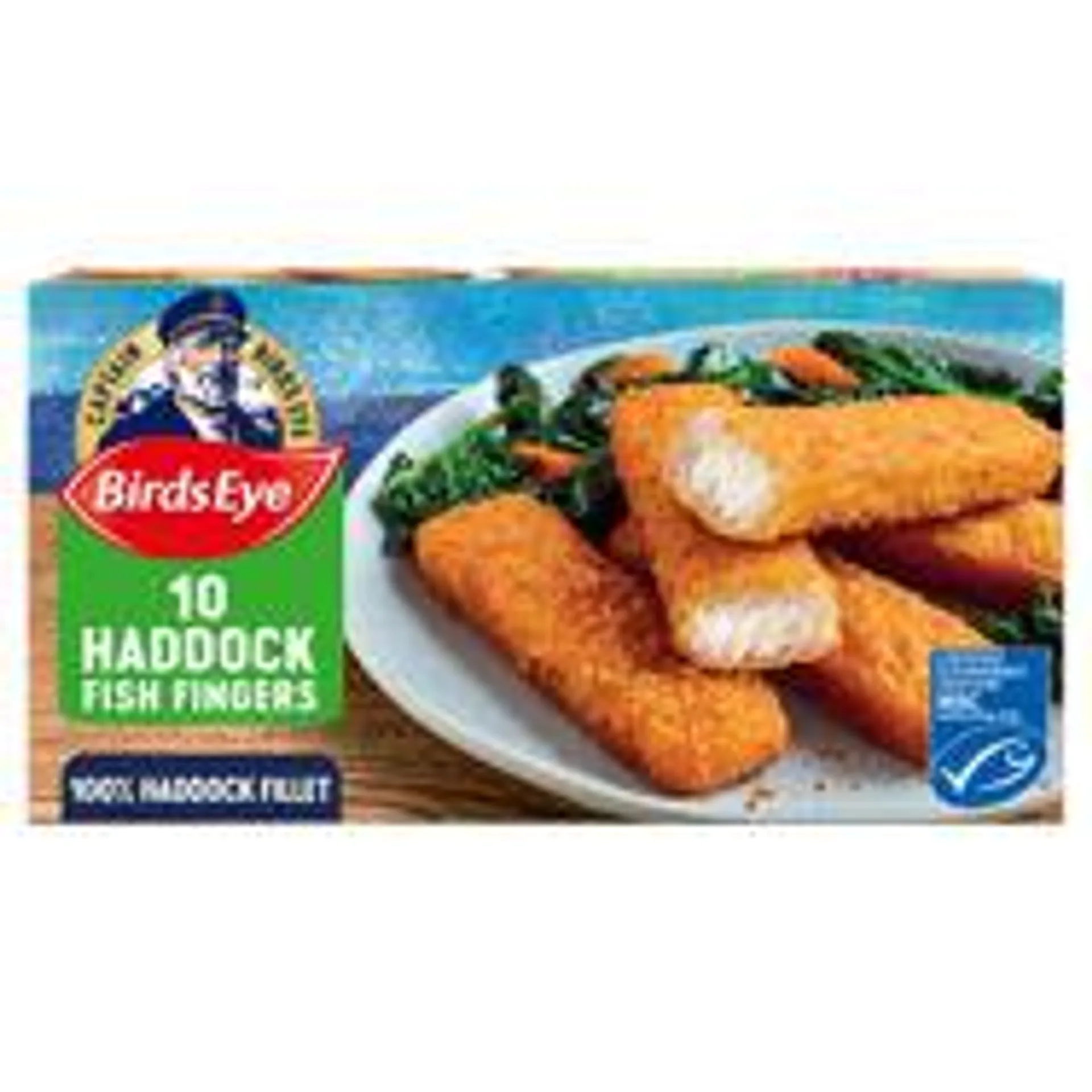 Birds Eye 10 Haddock Fish Fingers