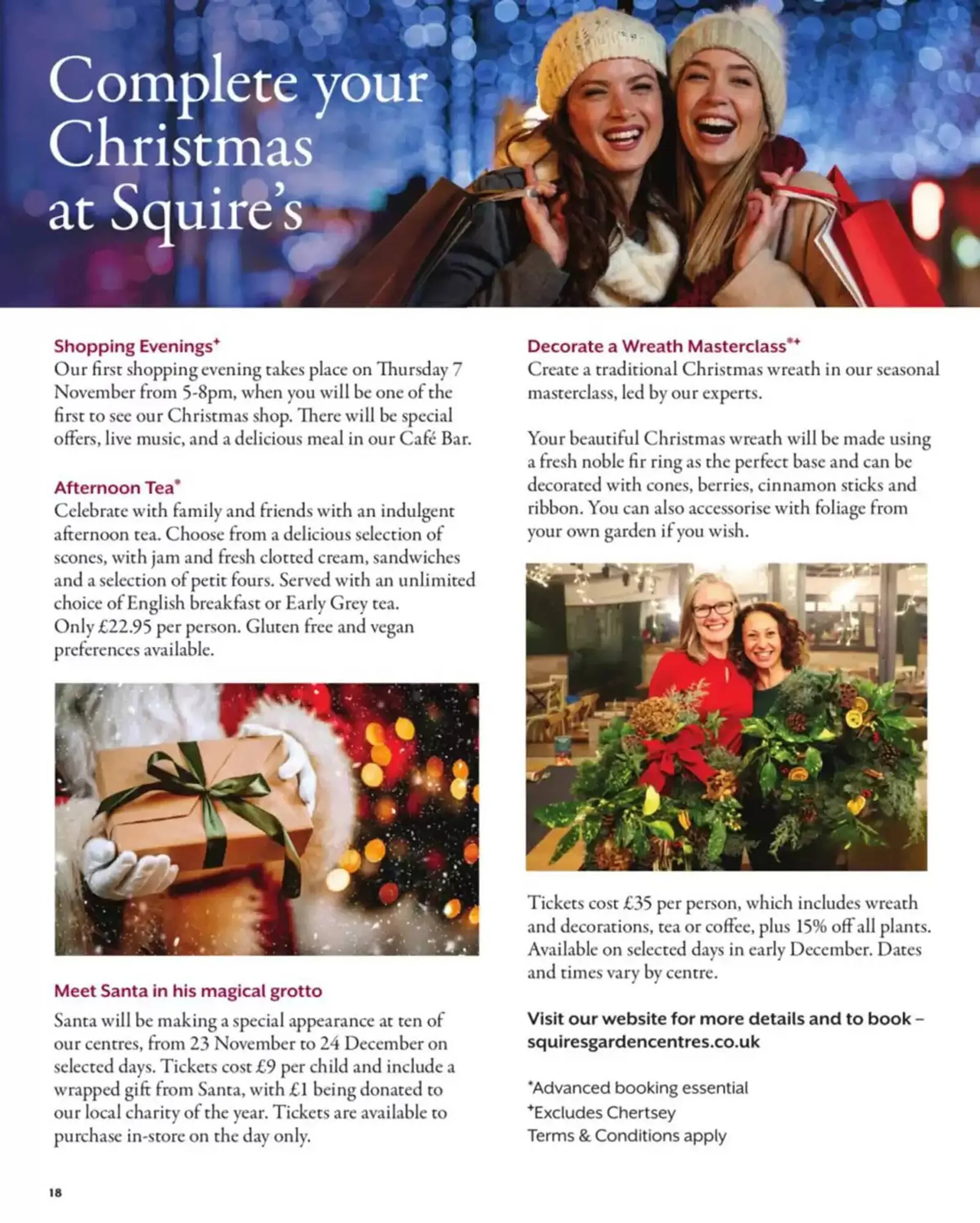 Squires Garden Centres leaflet from 26 November to 31 December 2024 - Catalogue Page 18