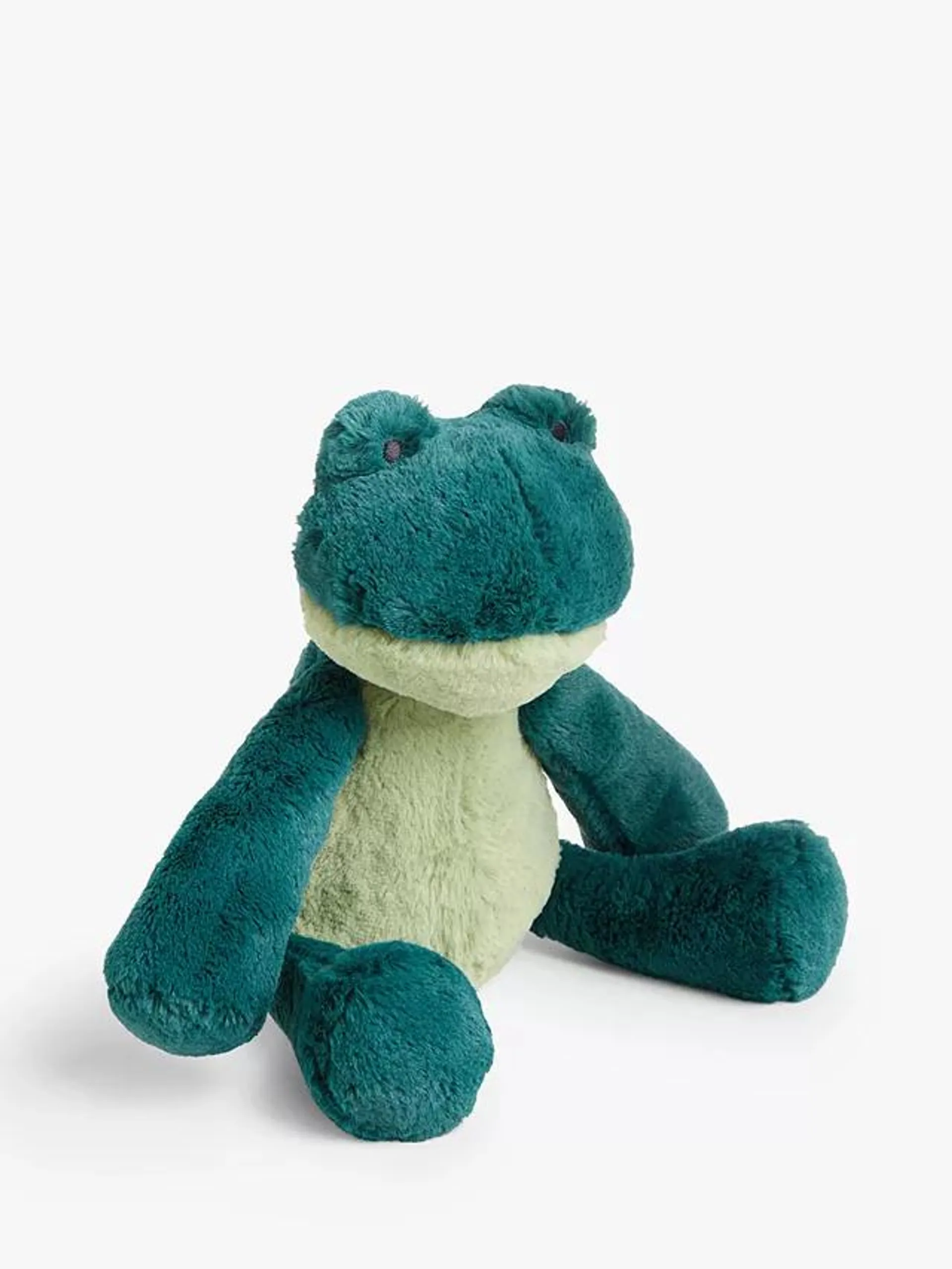 John Lewis Frog Soft Toy, Green