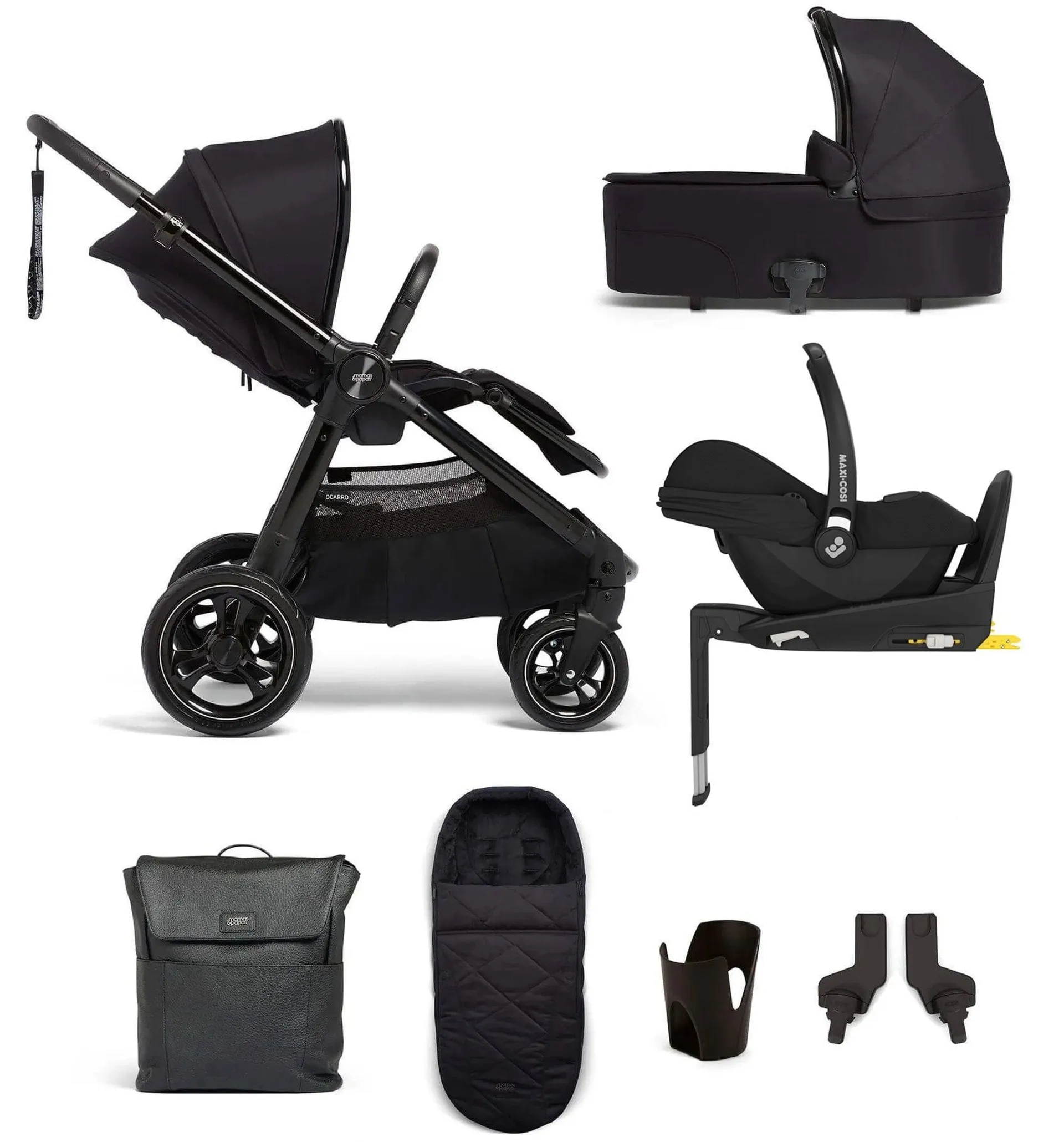 Mamas & Papas Ocarro Complete Carbon Travel System with Cabriofix i-Size