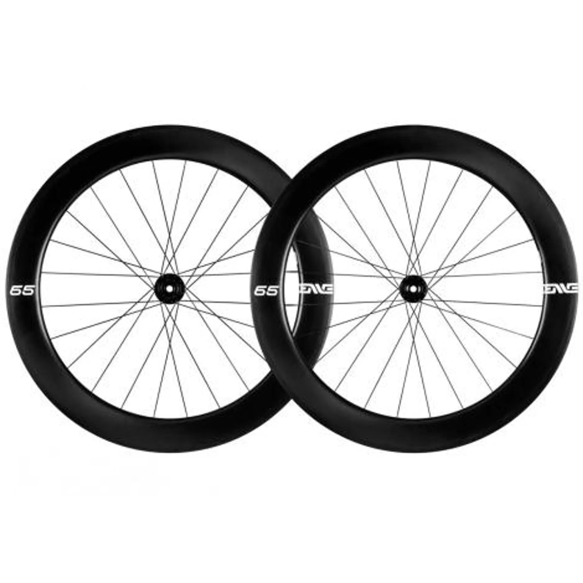 Enve Foundation 65 Disc Carbon Clincher Road Wheelset - 700c