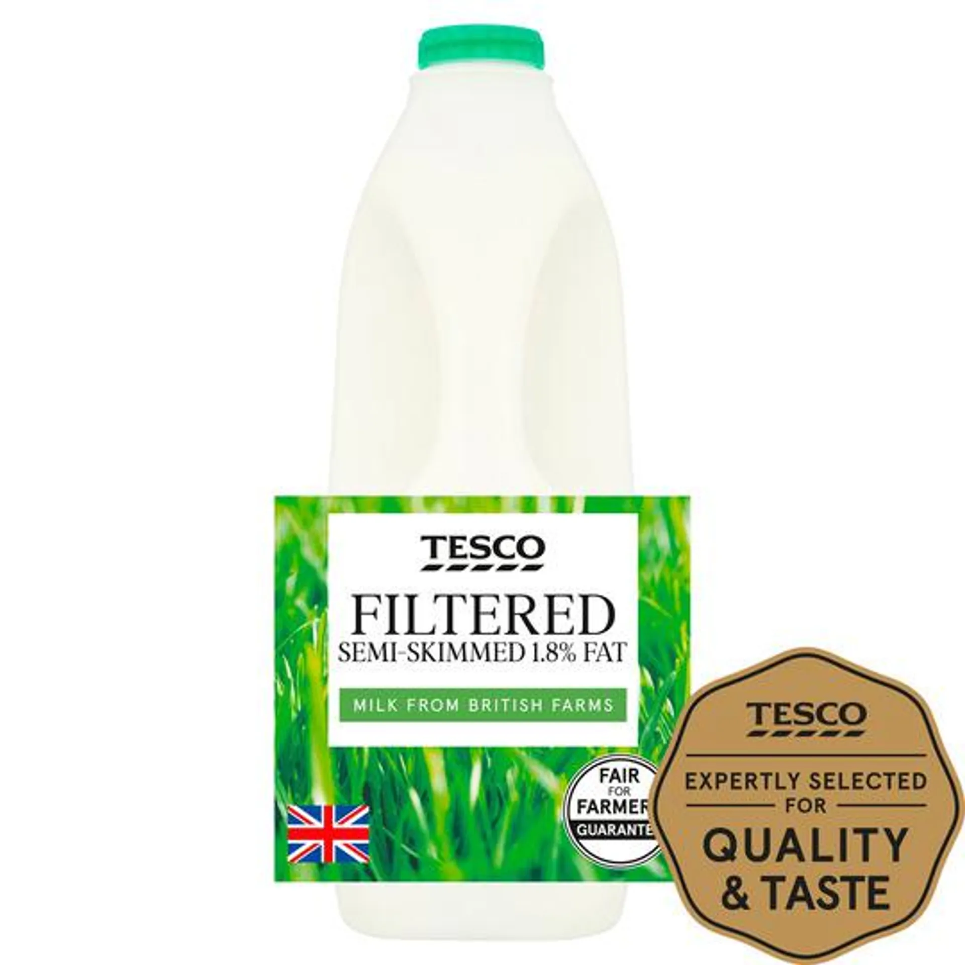 Tesco Filtered Semi Skimmed Milk 2 Litre