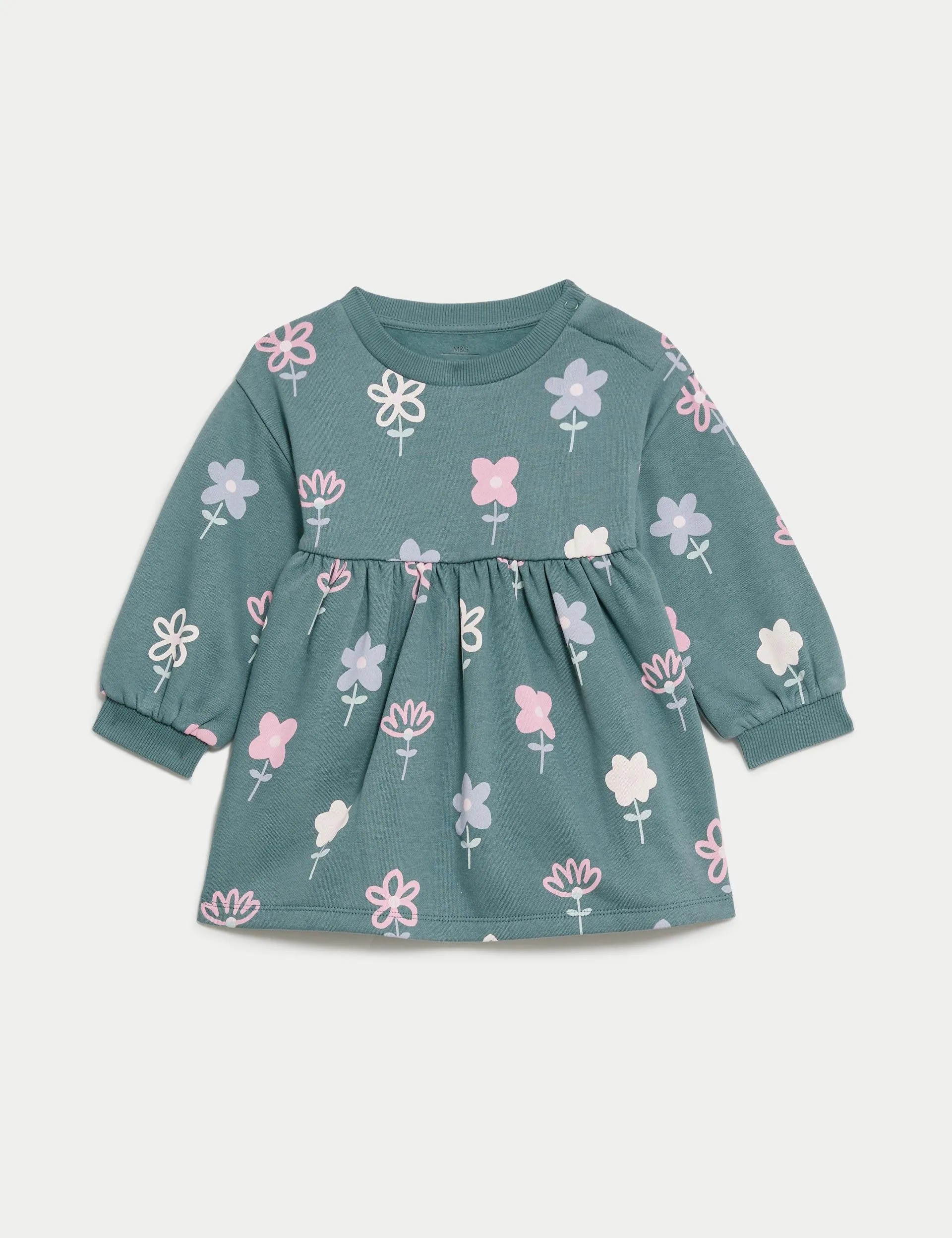 Cotton Rich Floral Dress (0-3 Yrs)