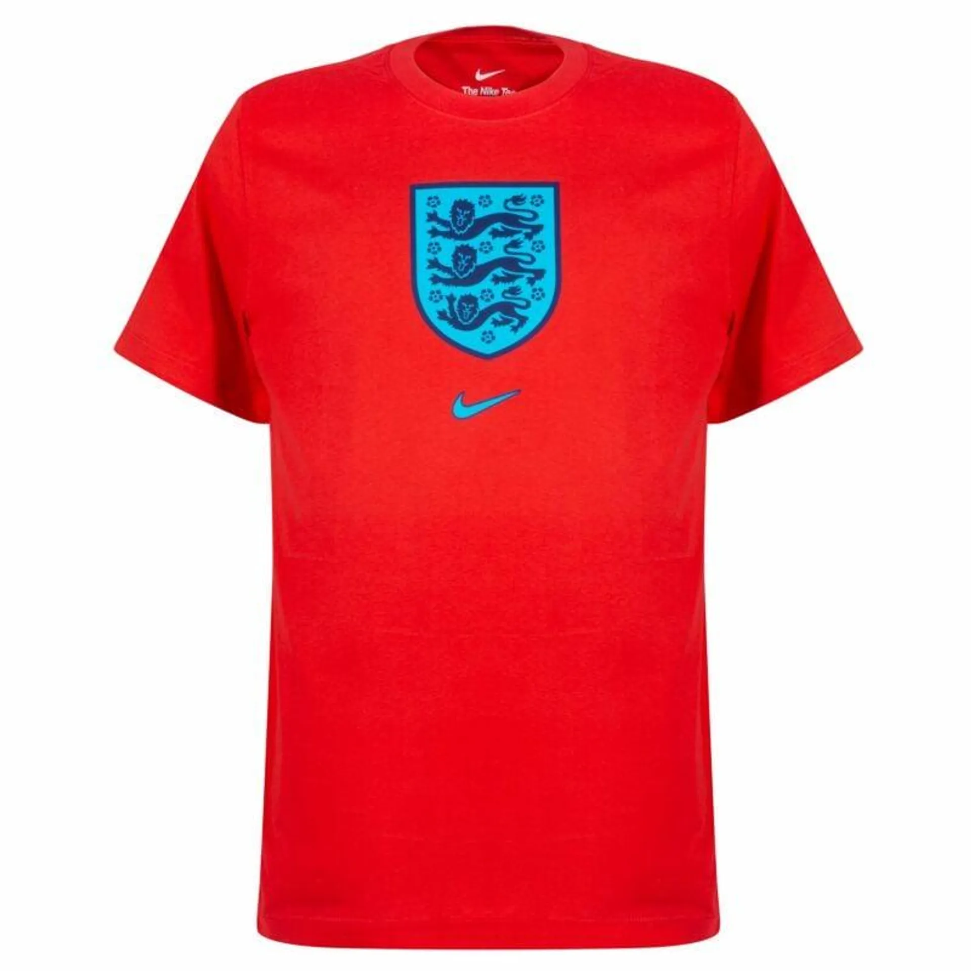 Nike England Crest T-shirt - Red 2022-2023