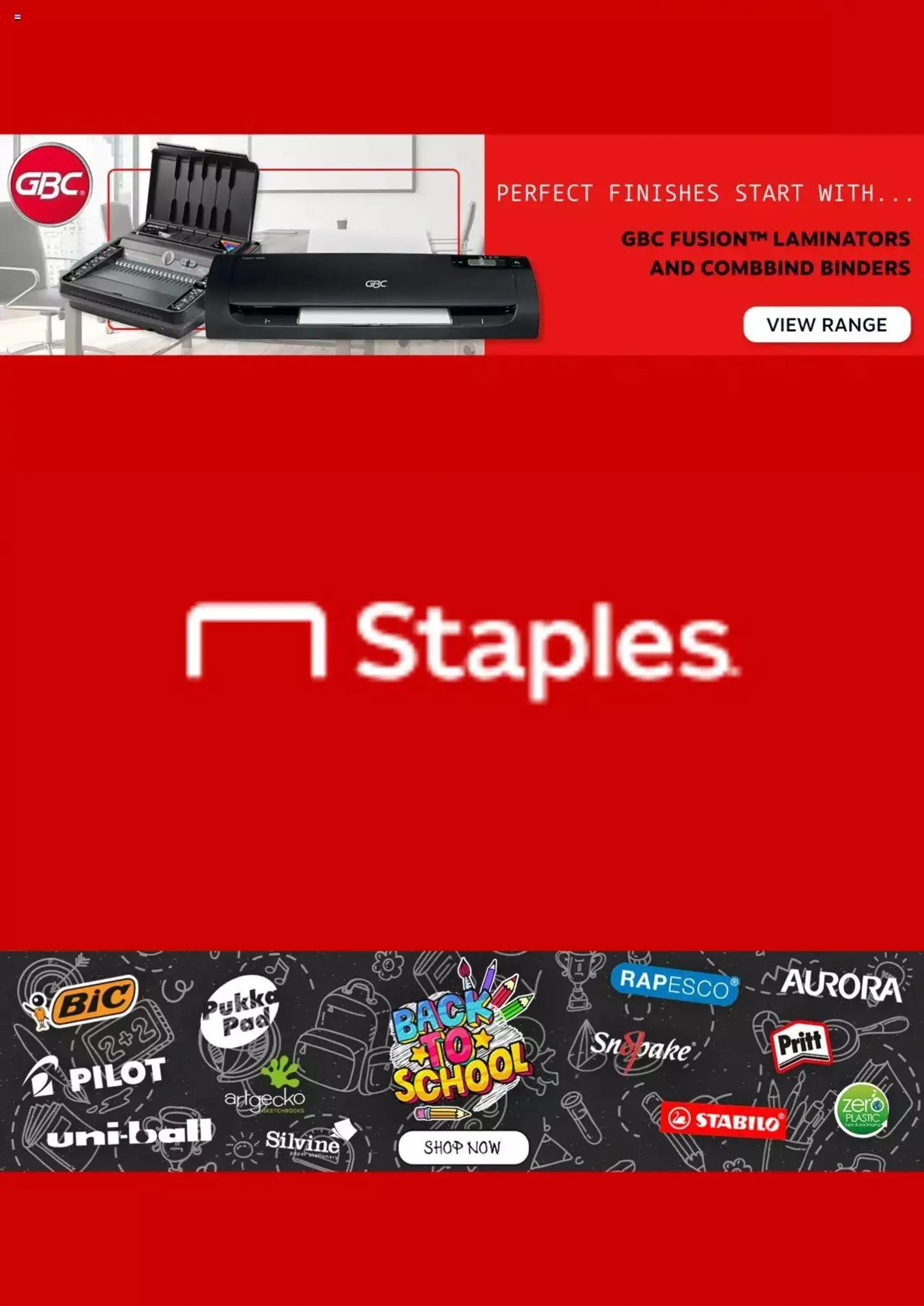 Staples offers - 0