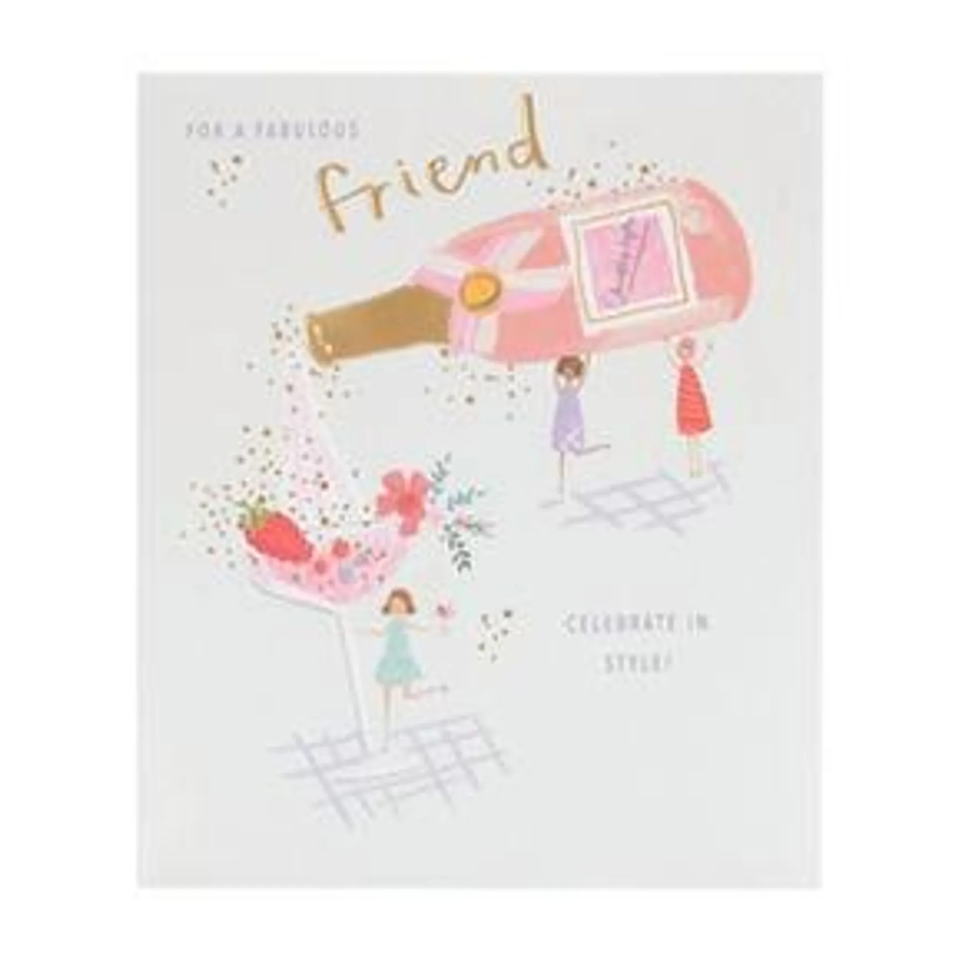 George Home Friend Birthday Card