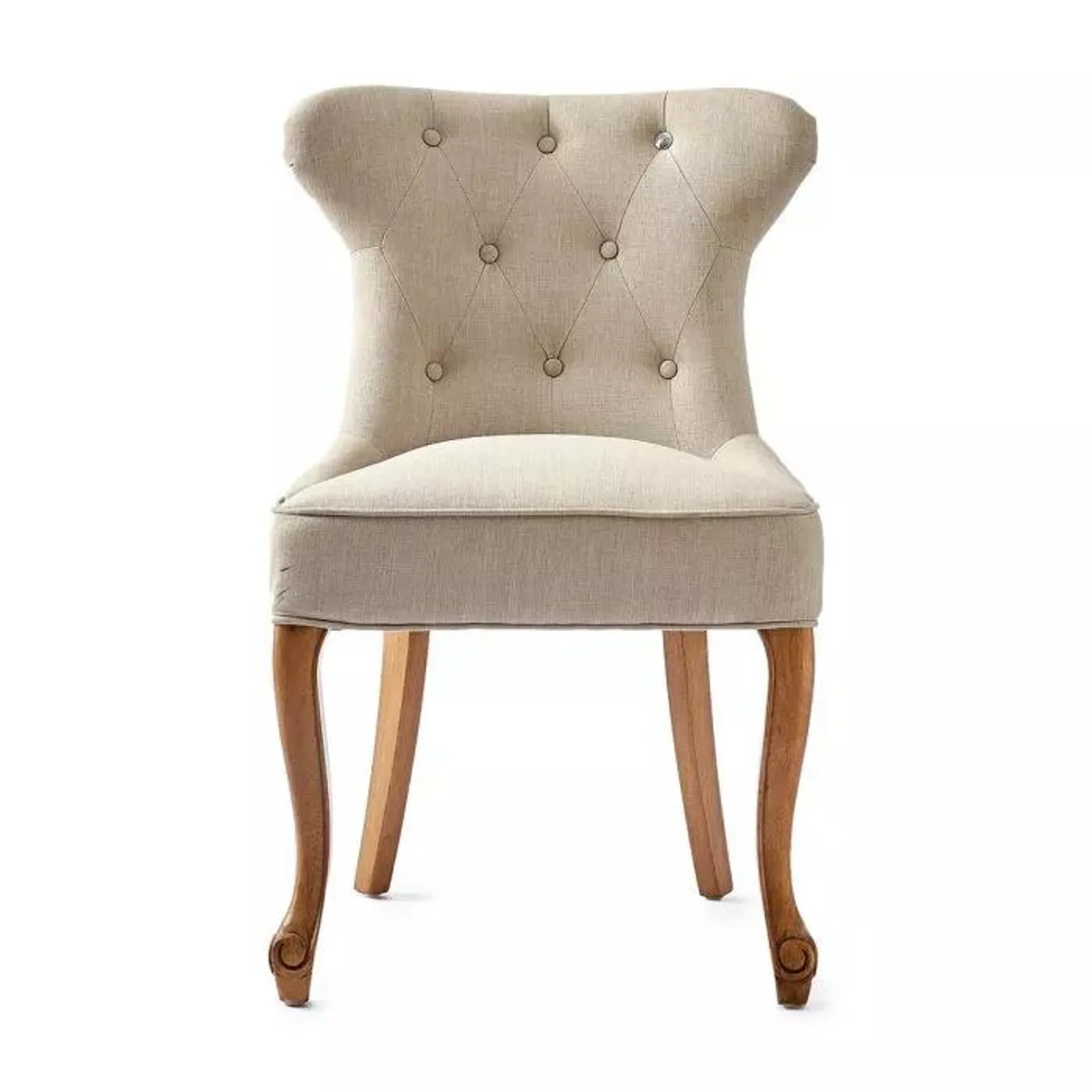 Dining Chair George, Flax, Linen