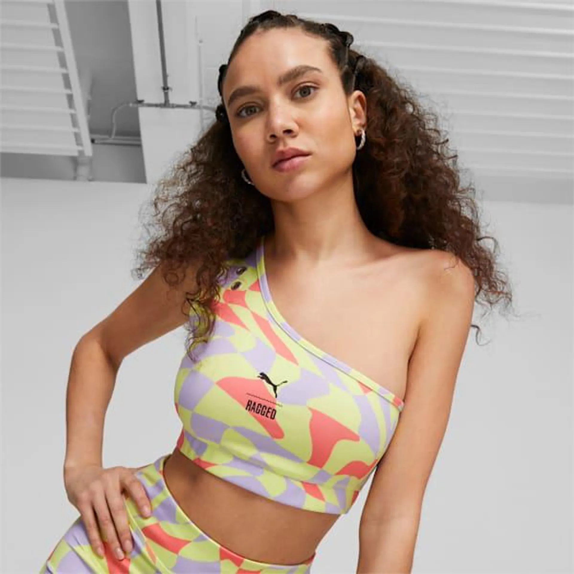 PUMA x THE RAGGED PRIEST Printed Crop Top Women
