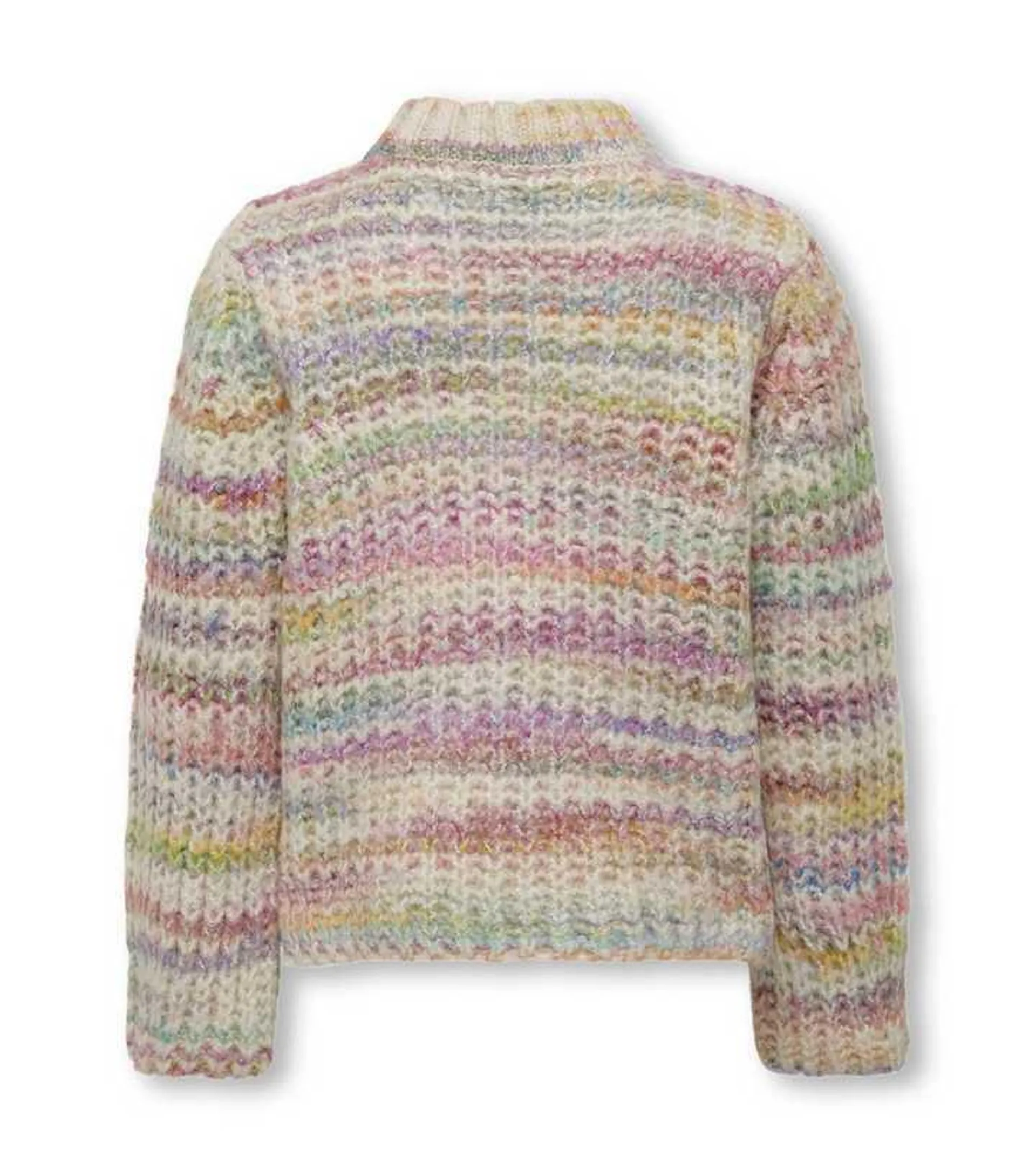 KIDS ONLY Multicolour Stripe Knit High Neck Jumper