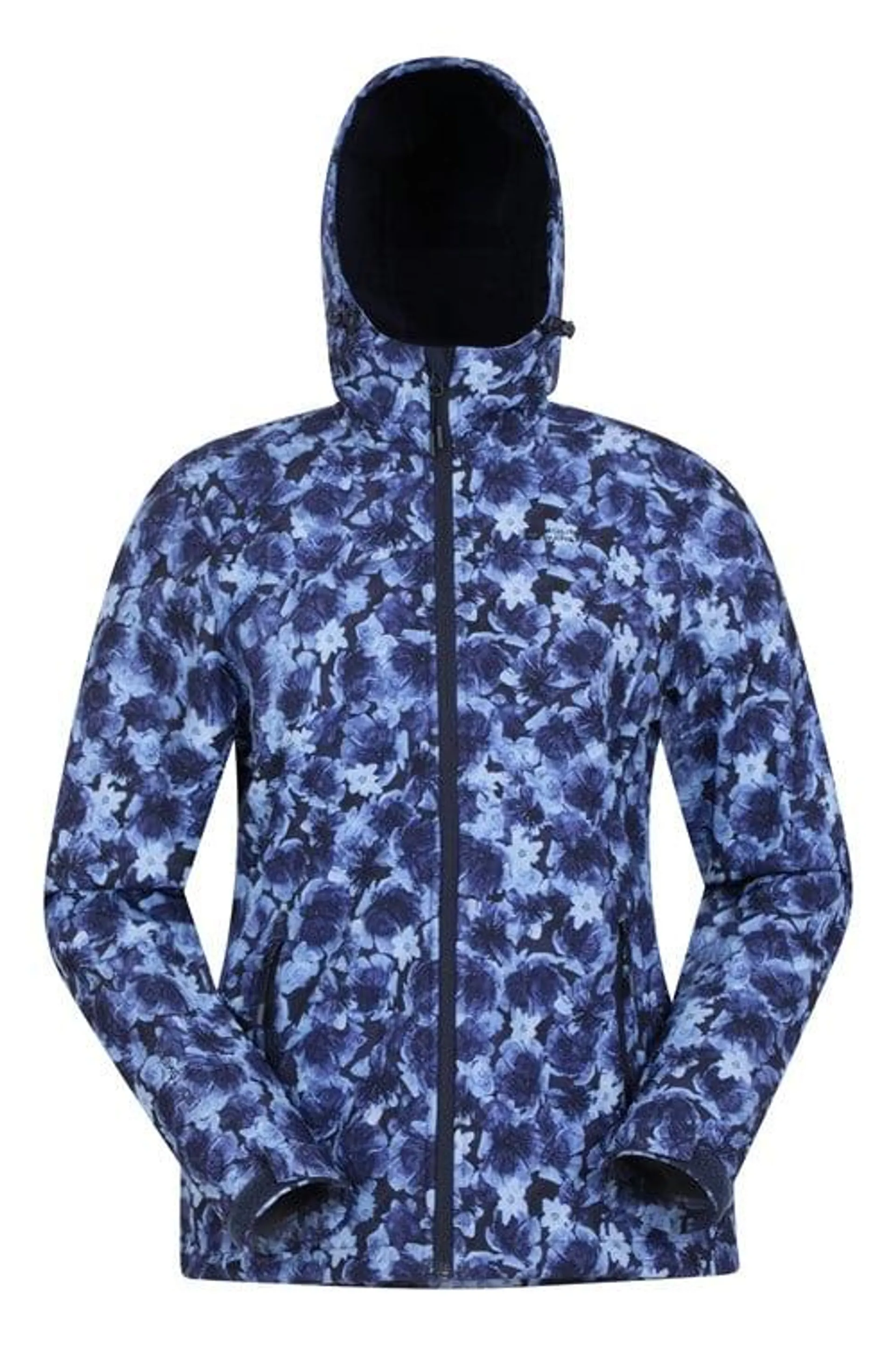 Exodus Womens Printed Water Resistant Softshell Jacket