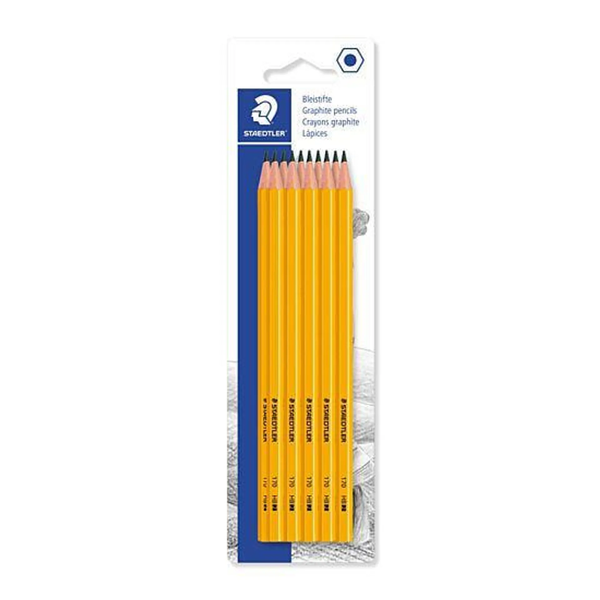 Staedtler Woodfree HB Pencils 10 Pack