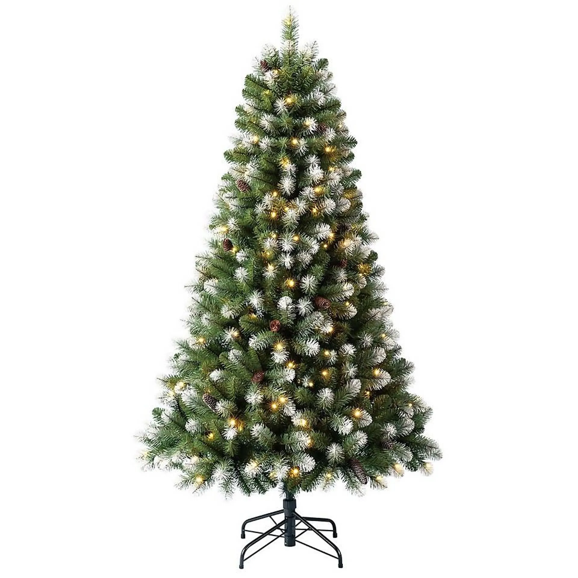 6ft Derry Spruce Pre-lit Premium Artificial Christmas Tree