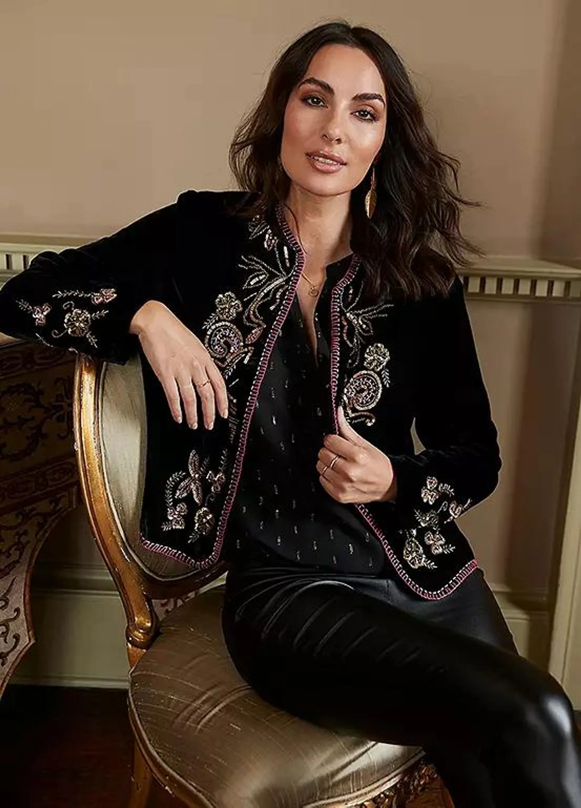 Together Beaded Embellished Jacket