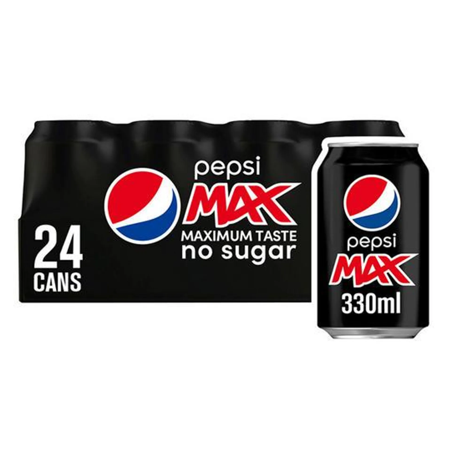 Pepsi Max No Sugar 24 x 330ml