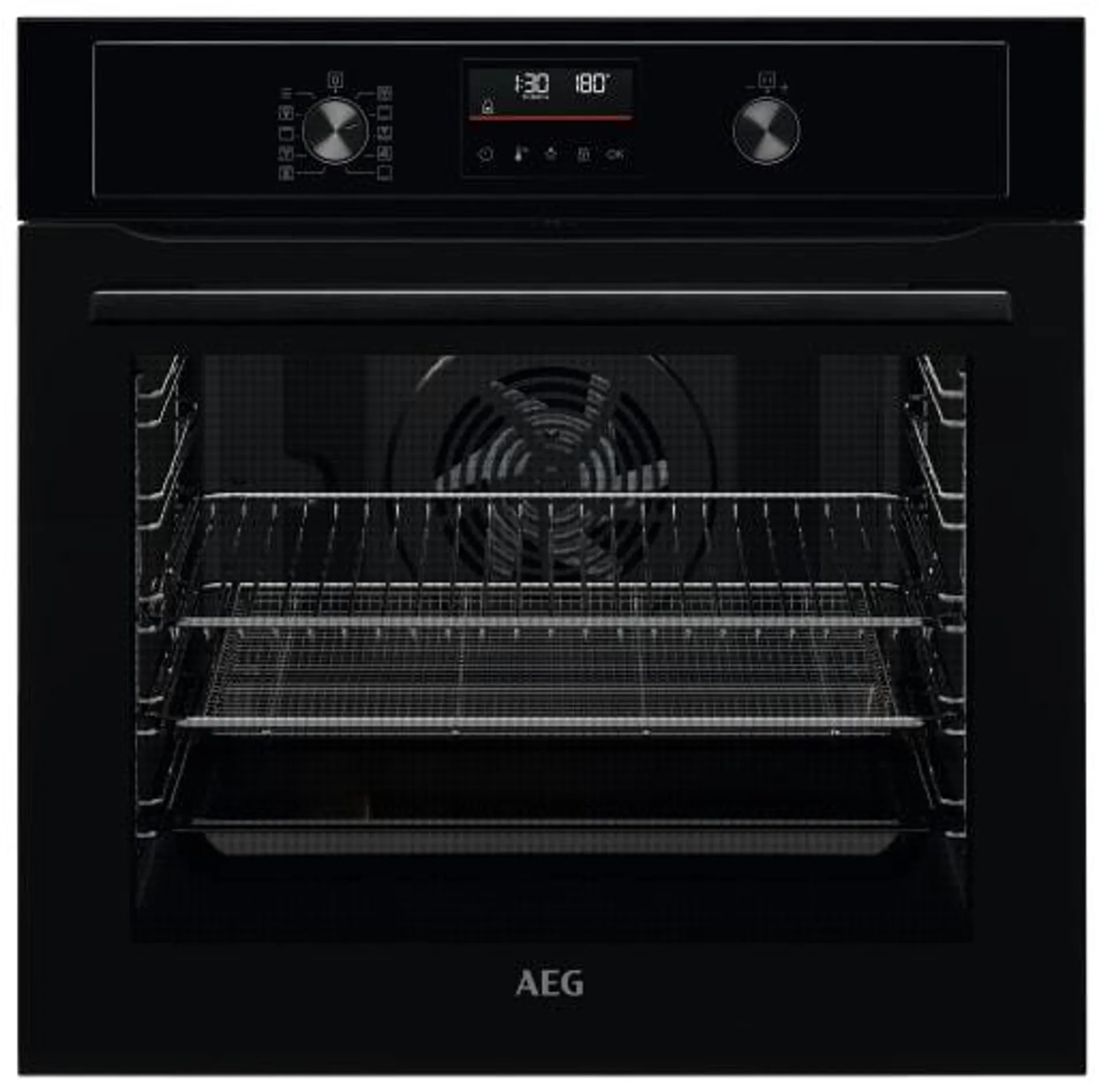 AEG BPX535A61B Built-In Single Oven with Air Fry - Black