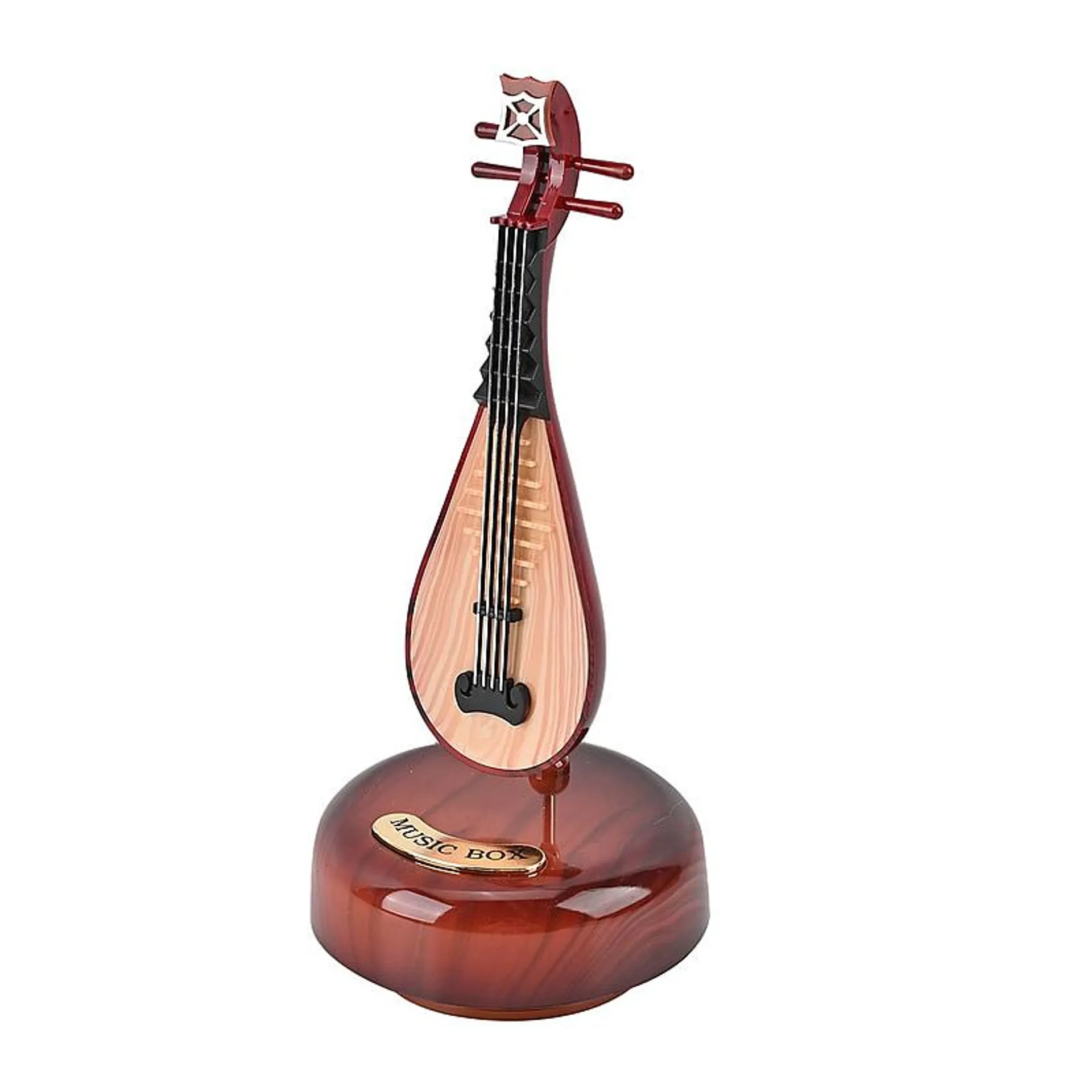 Pipa Shape Mechanical Music Box