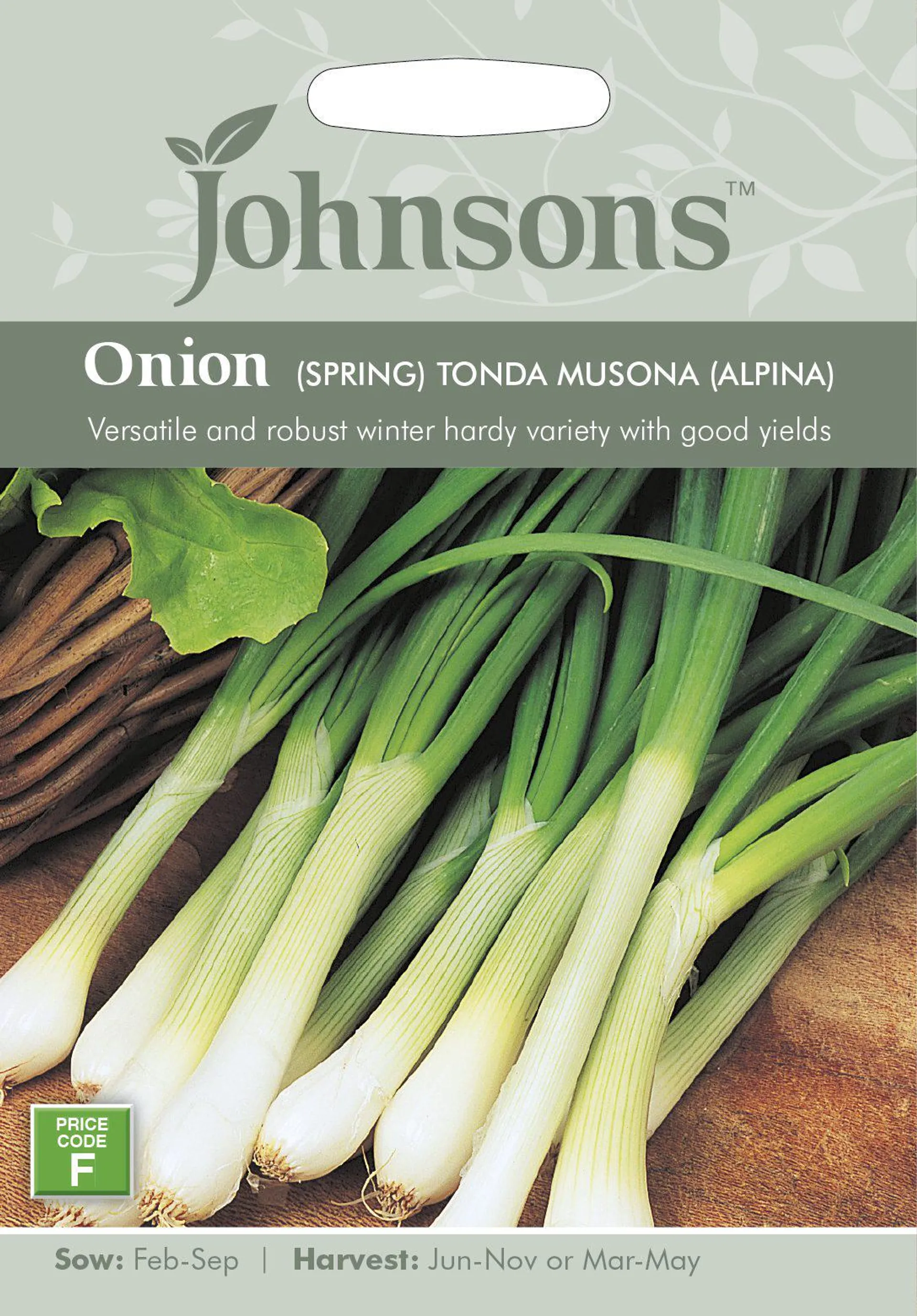 Johnsons Spring Onion Tonda Musona (Alpina) Seeds