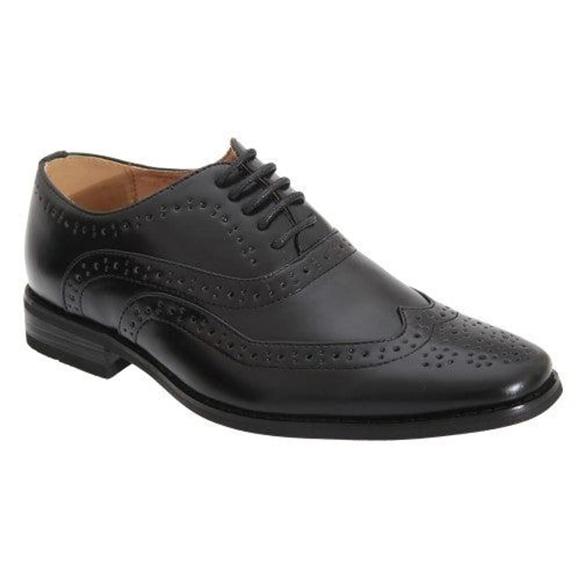 Goor Boys 5 Eye Brogue Oxford Shoes