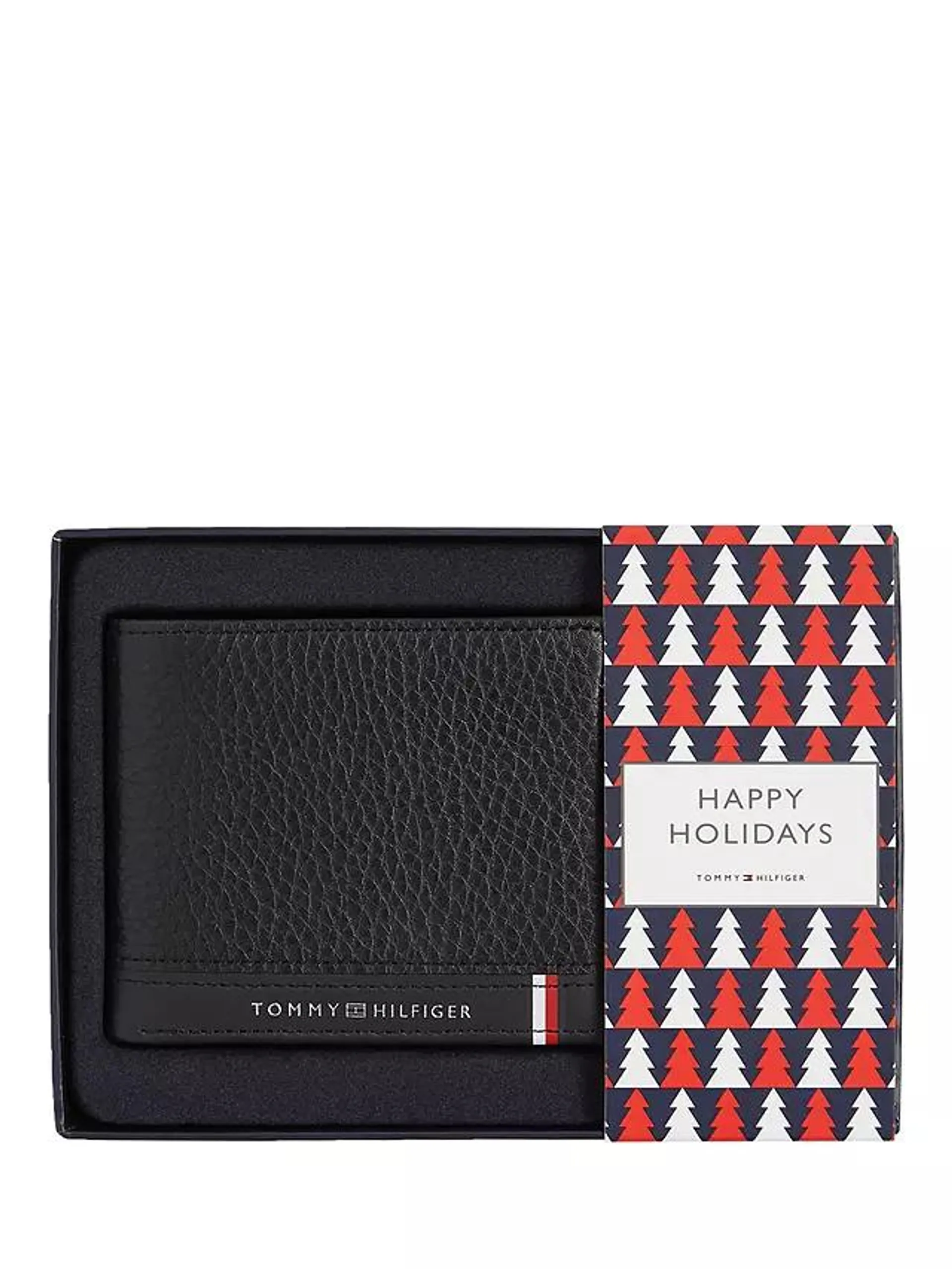 Tommy Hilfiger Mini Card Holder & Key Fob Christmas Gift Set