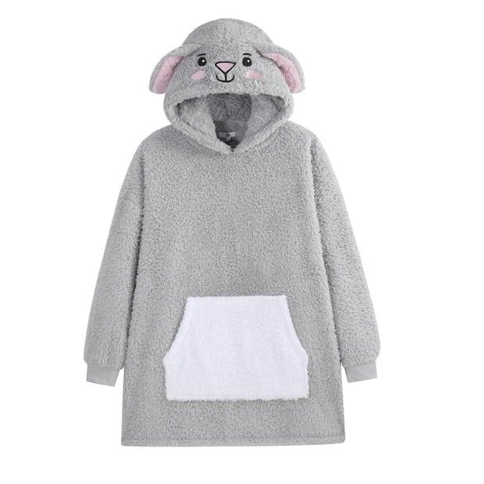 Unisex Adults Family Bunny Snuggle Hoodie