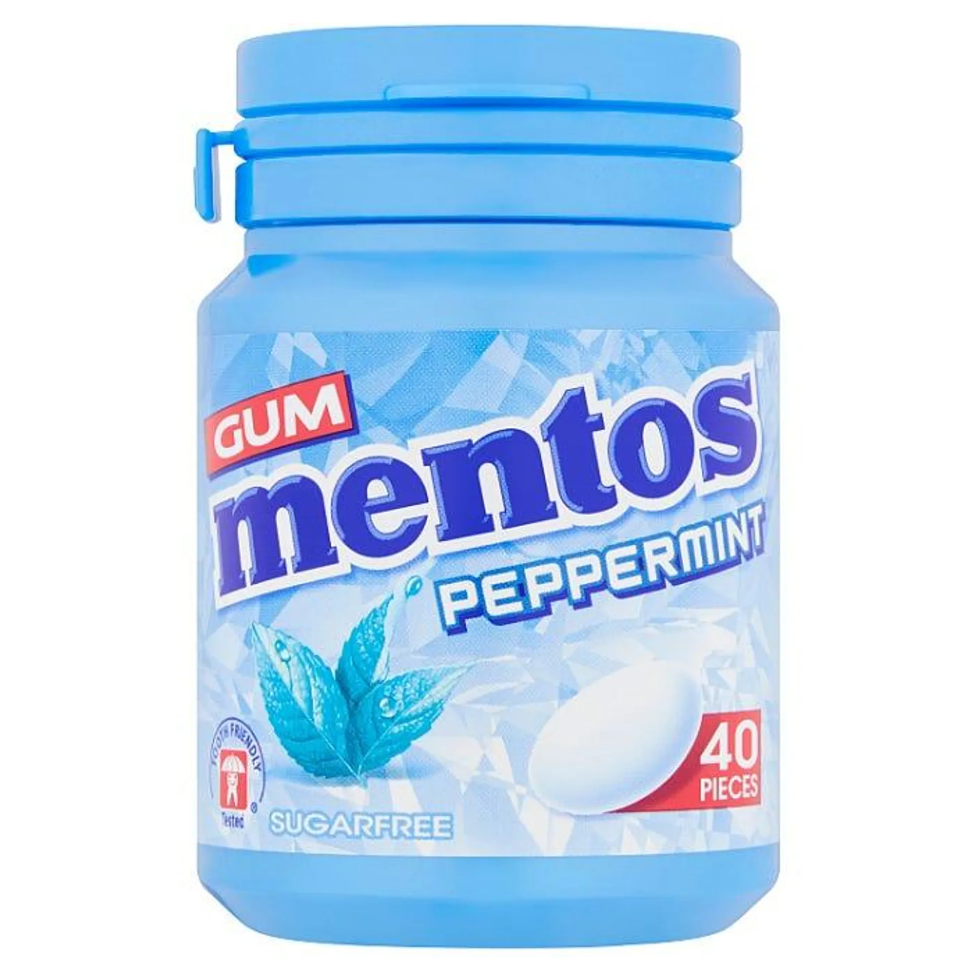 Mentos Peppermint Gum 40 Pieces 56g