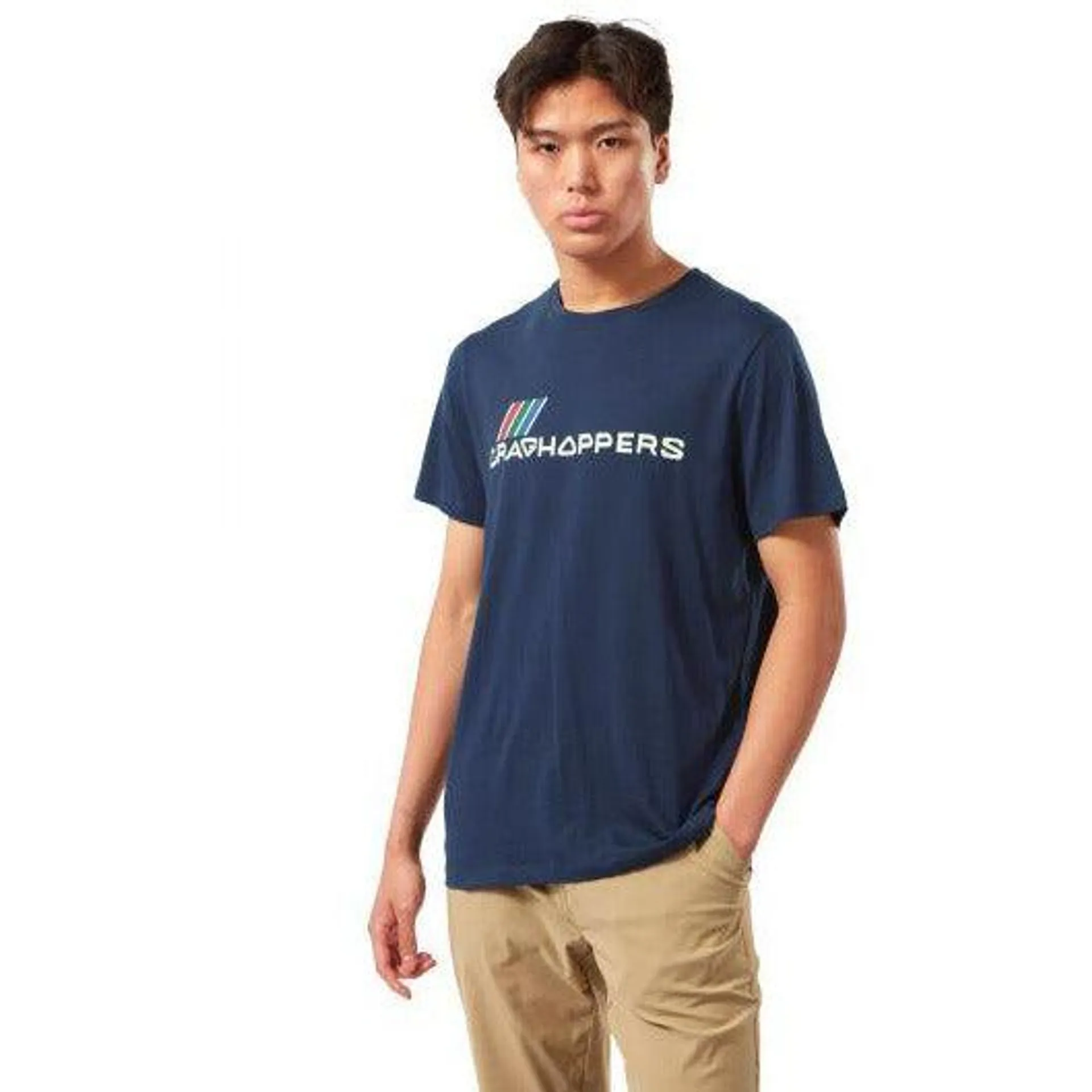 Craghoppers Mightie Short Sleeved T-Shirt - Blue Navy Brand Carrier