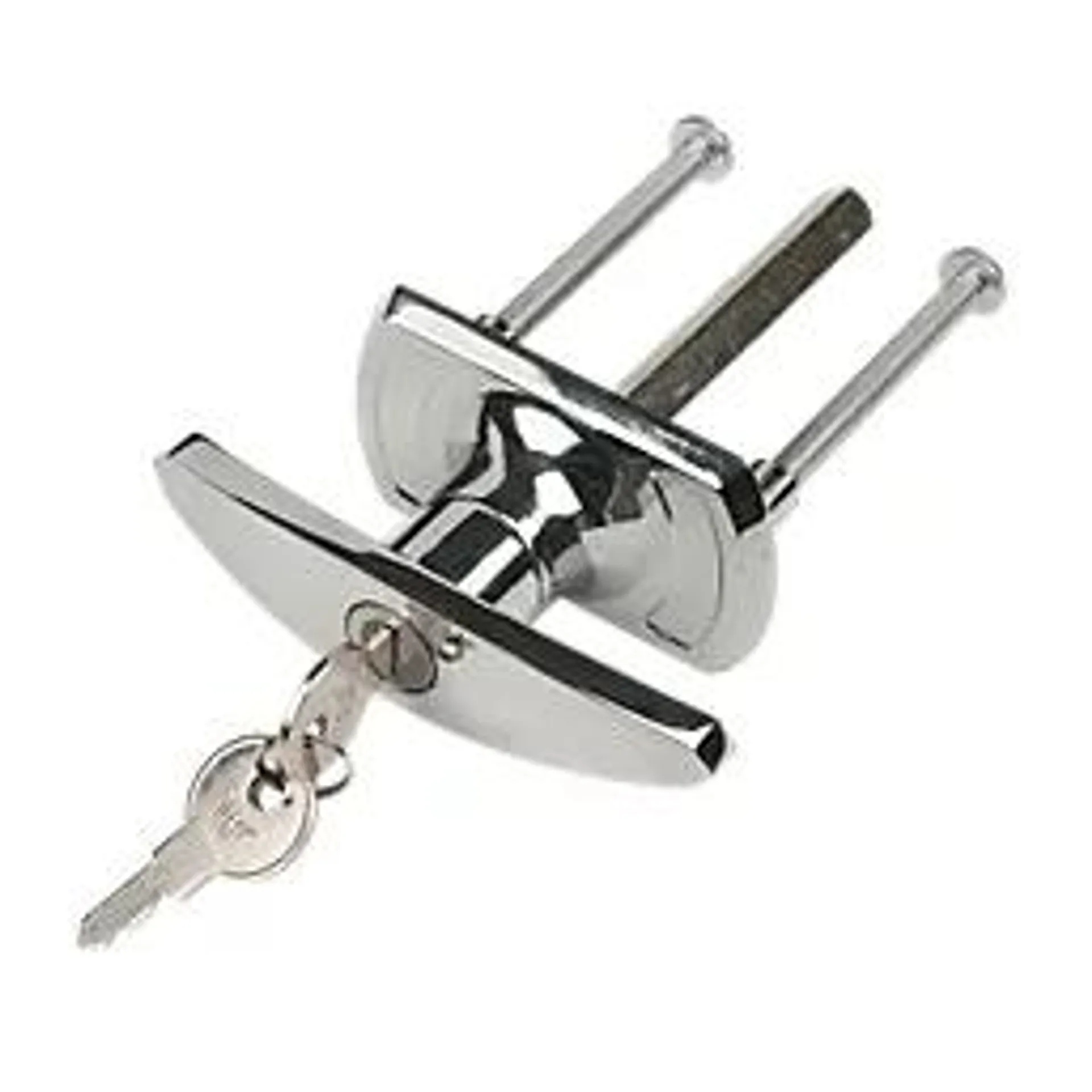 Burg-Wachter Chrome Plate Garage Door Handle