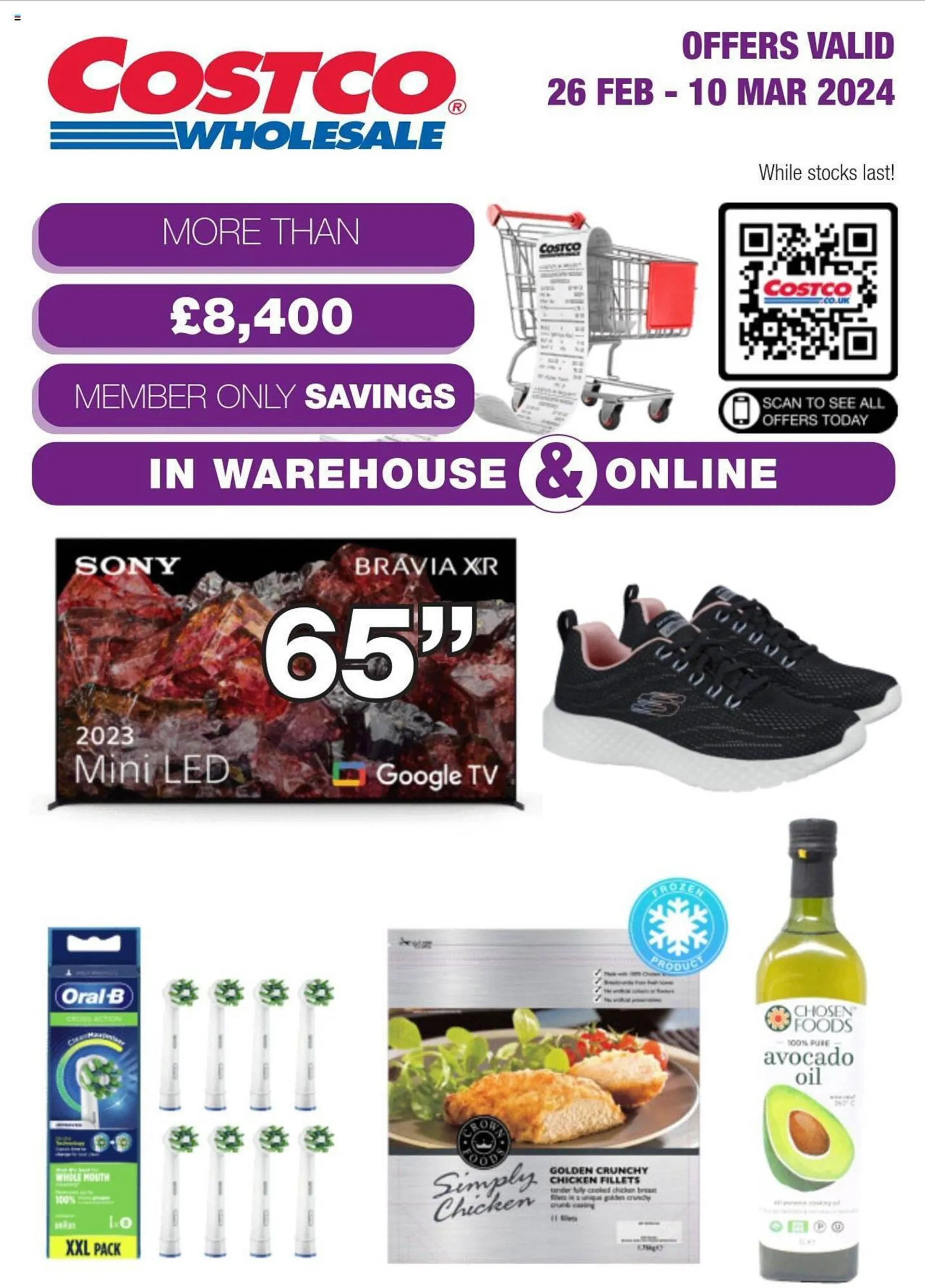 Costco leaflet from 26 February to 10 March 2024 - Catalogue Page 1