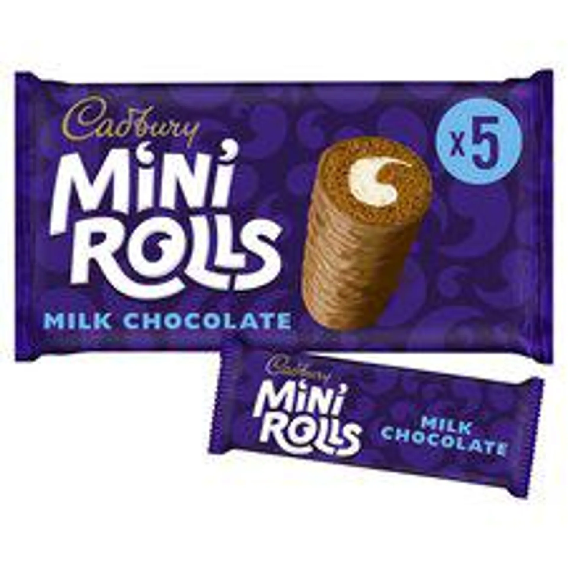 Cadbury Chocolate Mini Roll 5 Pack