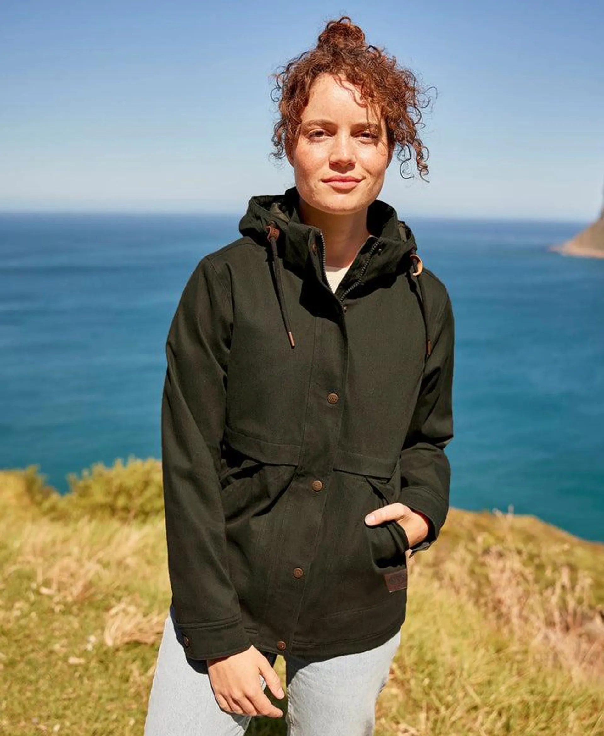 Padstow Womens Organic Cotton Jacket