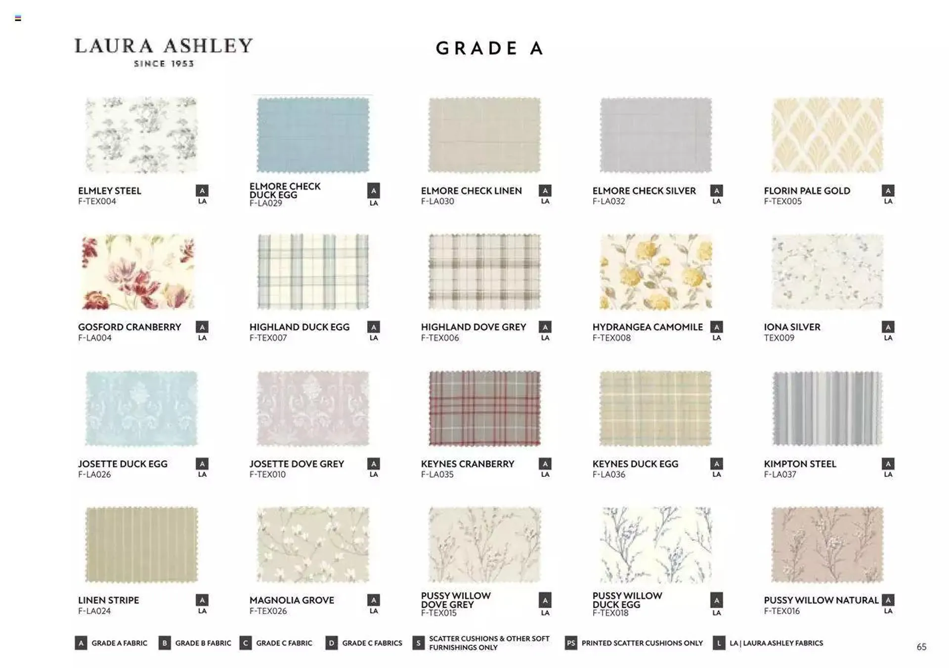 Laura Ashley - Daro & Laura Ashley Indoor Collection 2023 from 12 March to 12 January 2024 - Catalogue Page 65