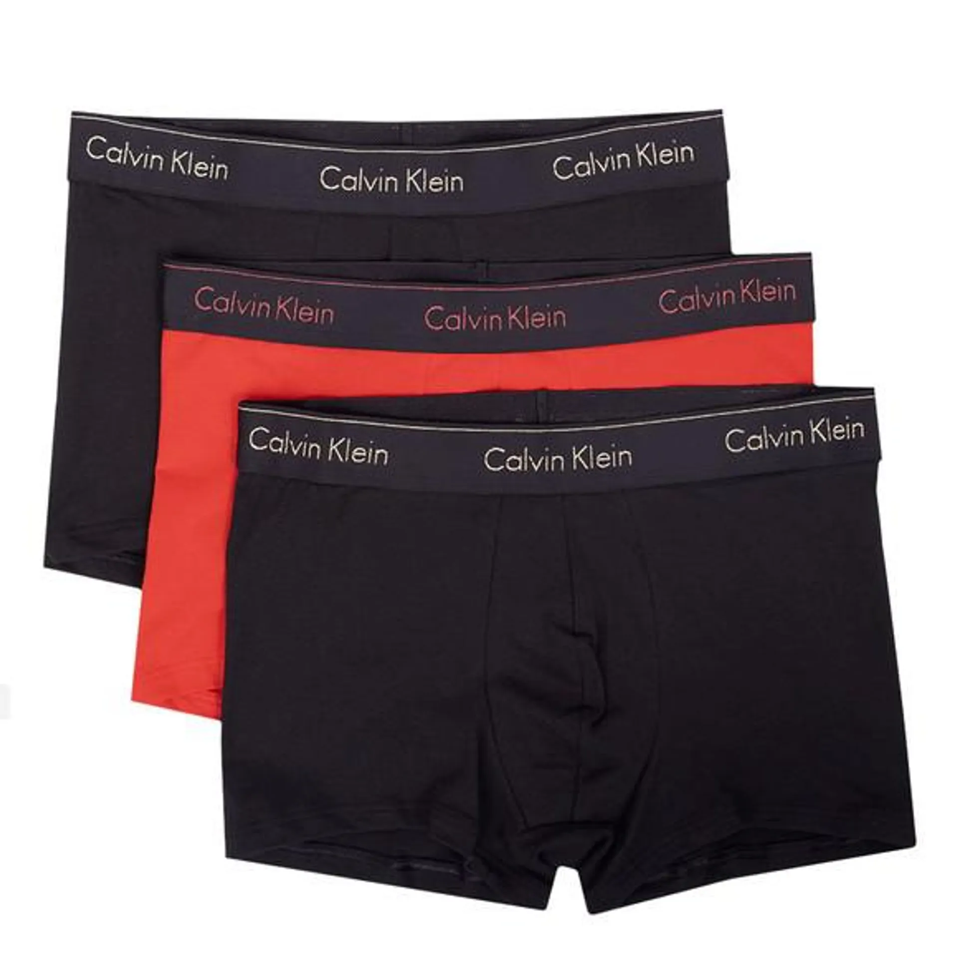 Mens Black 3 Pack Seasonal Trunks