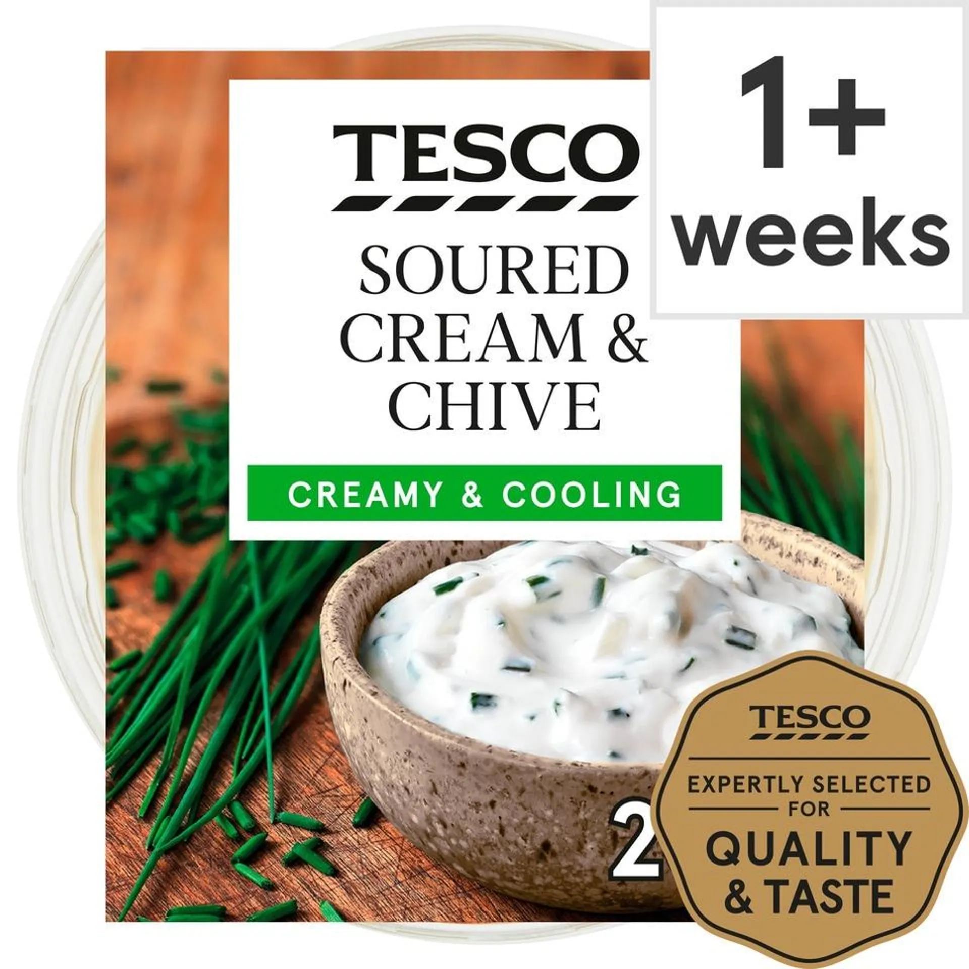 Tesco Sour Cream & Chive Dip 200G