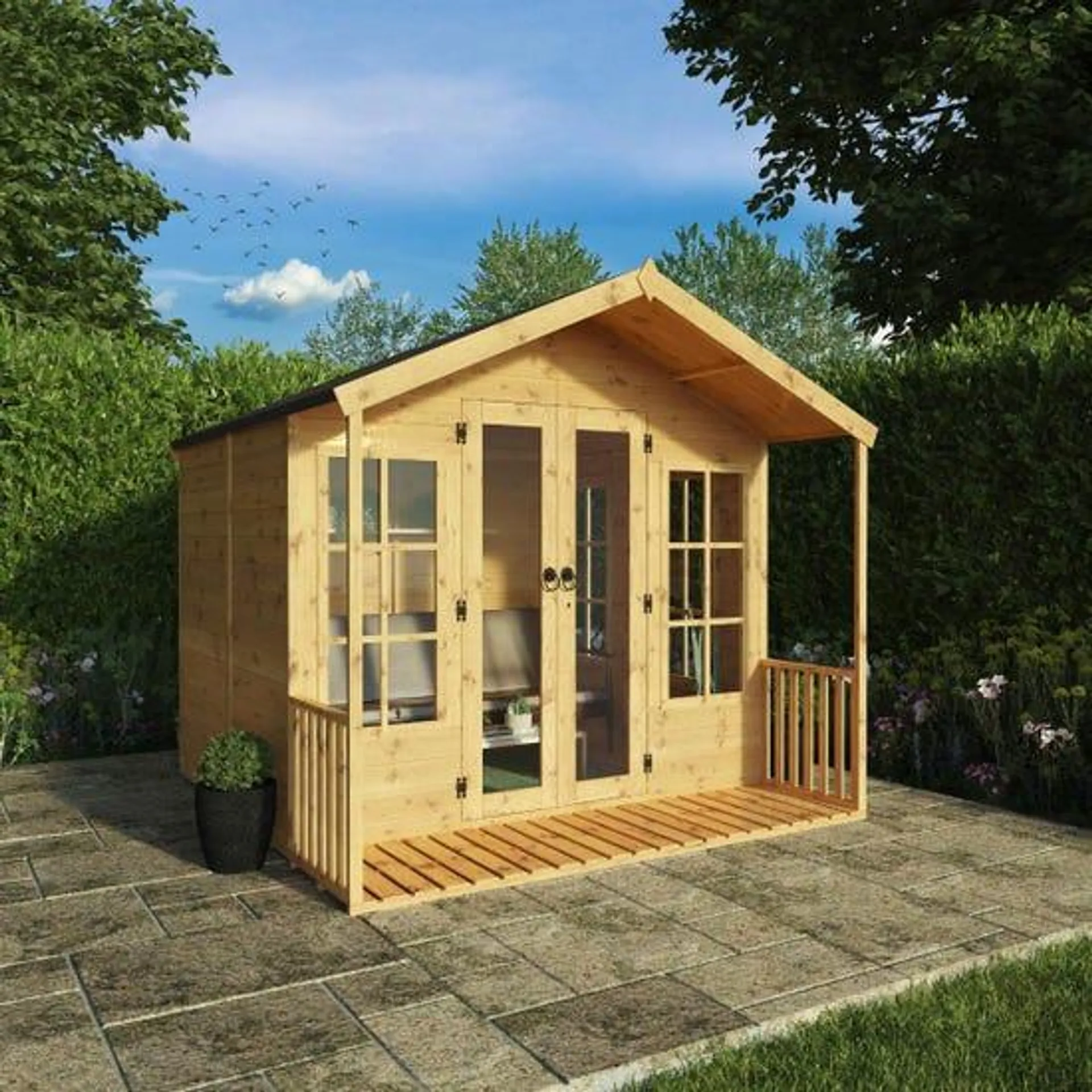 Mercia Traditional Summerhouse - 8 x 8ft