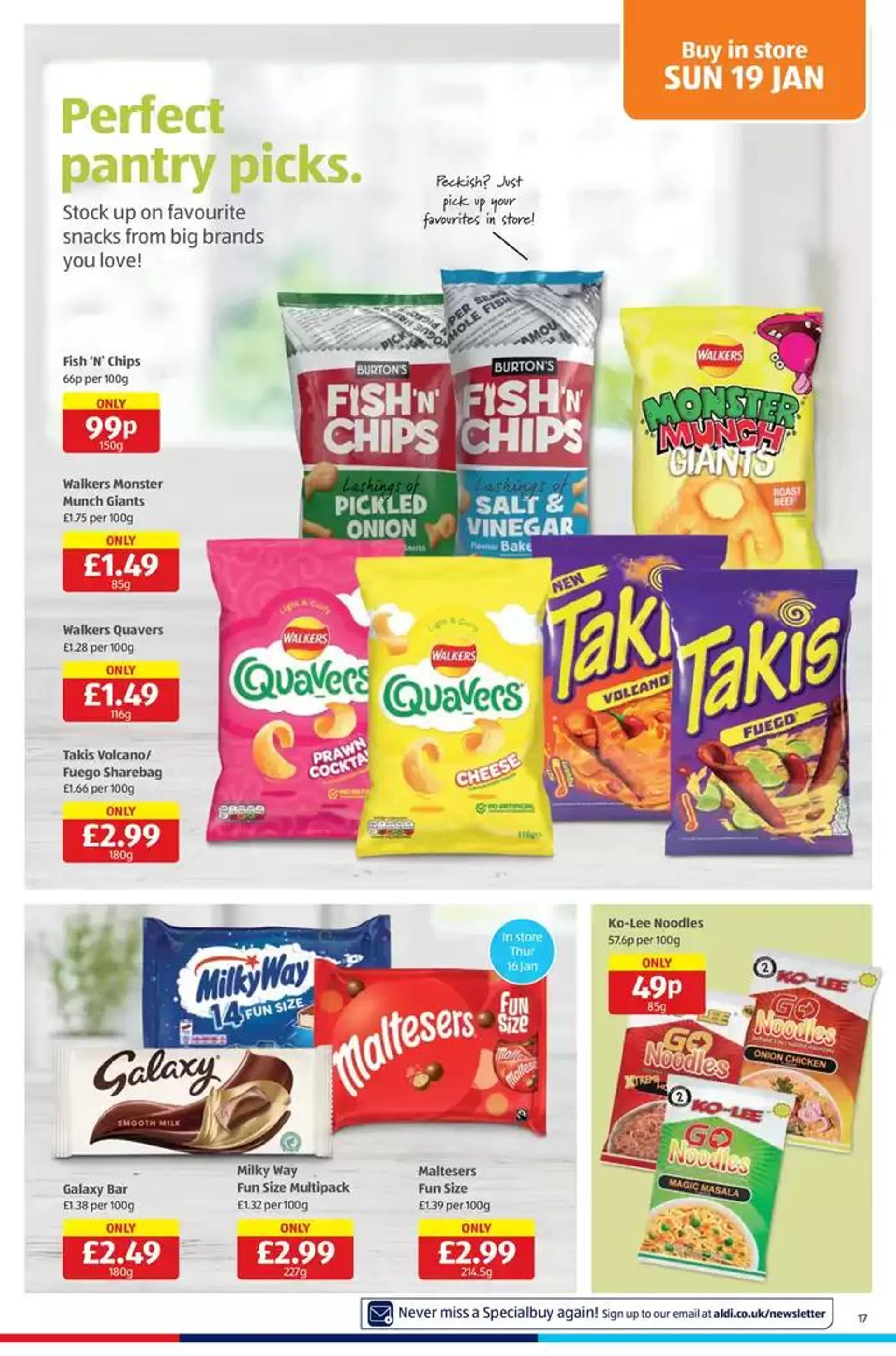 Aldi weekly offers from 16 January to 23 January 2025 - Catalogue Page 17