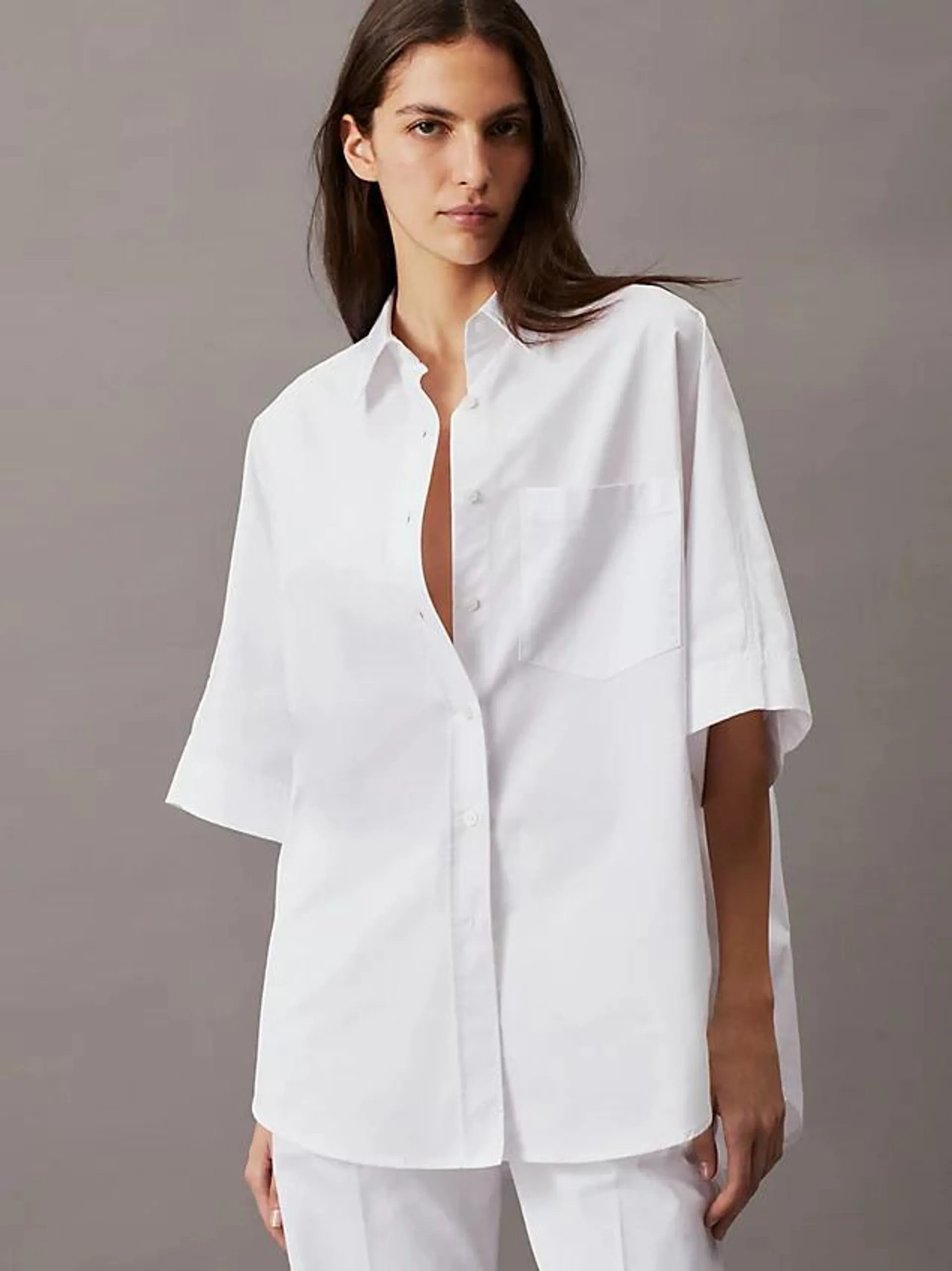 Oversized Poplin Shirt