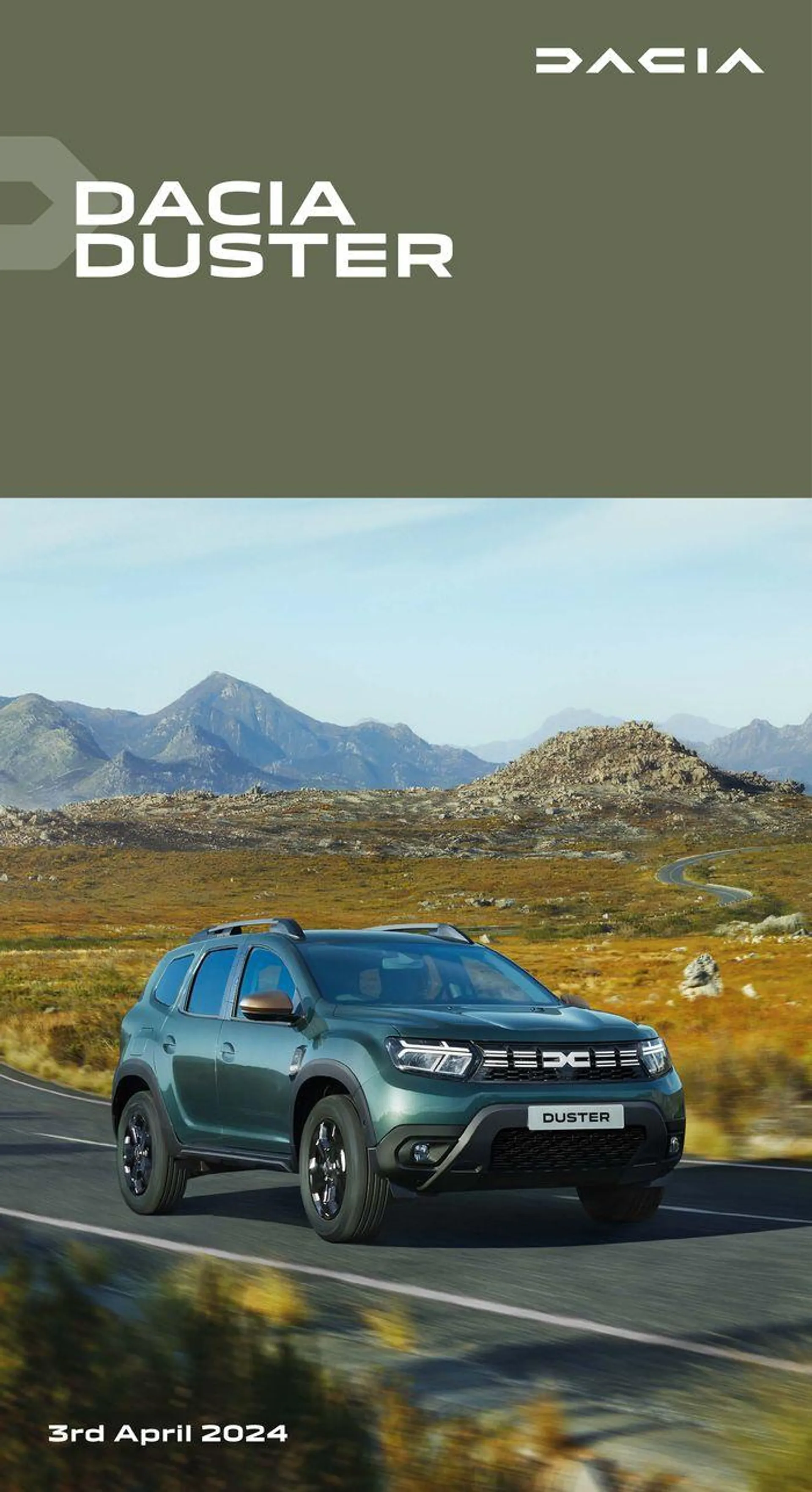 Dacia Duster April 2024 - 1