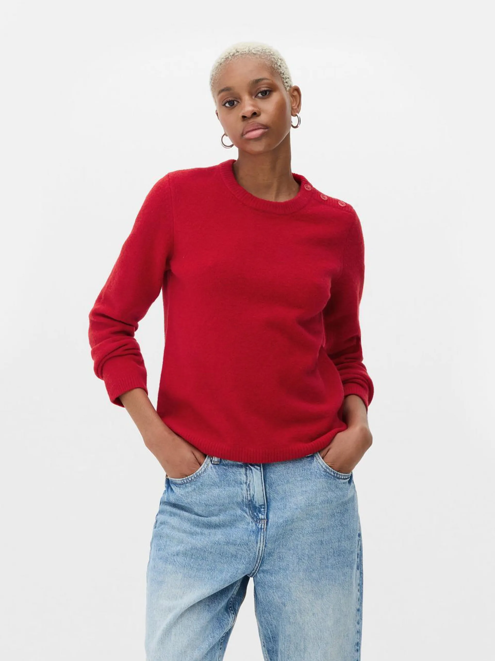 Fine Gauge Knit Jumper