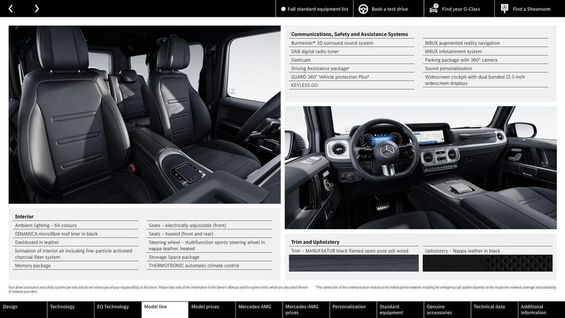 Mercedes Benz New G-Class from 8 August to 8 August 2025 - Catalogue Page 24