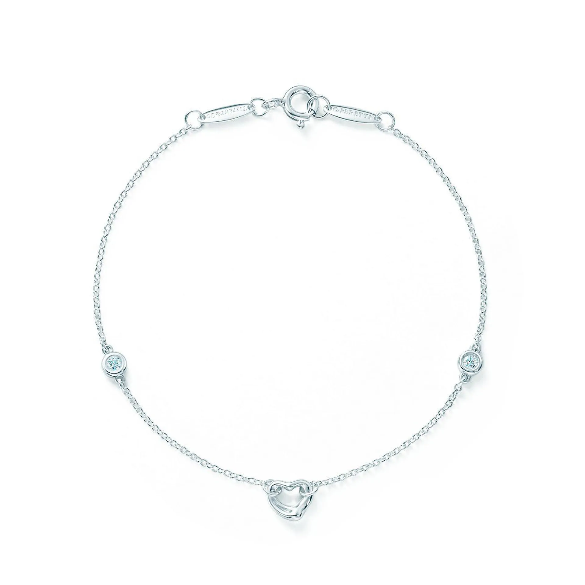 Elsa Peretti® Diamonds by the Yard® Open Heart Bracelet
