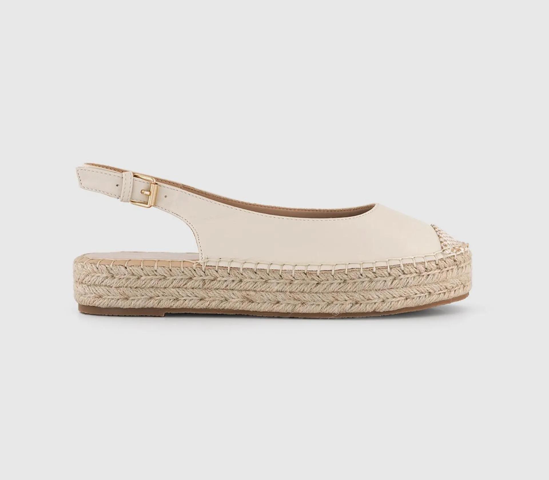 Finn Espadrille Flatform Slingback Flats