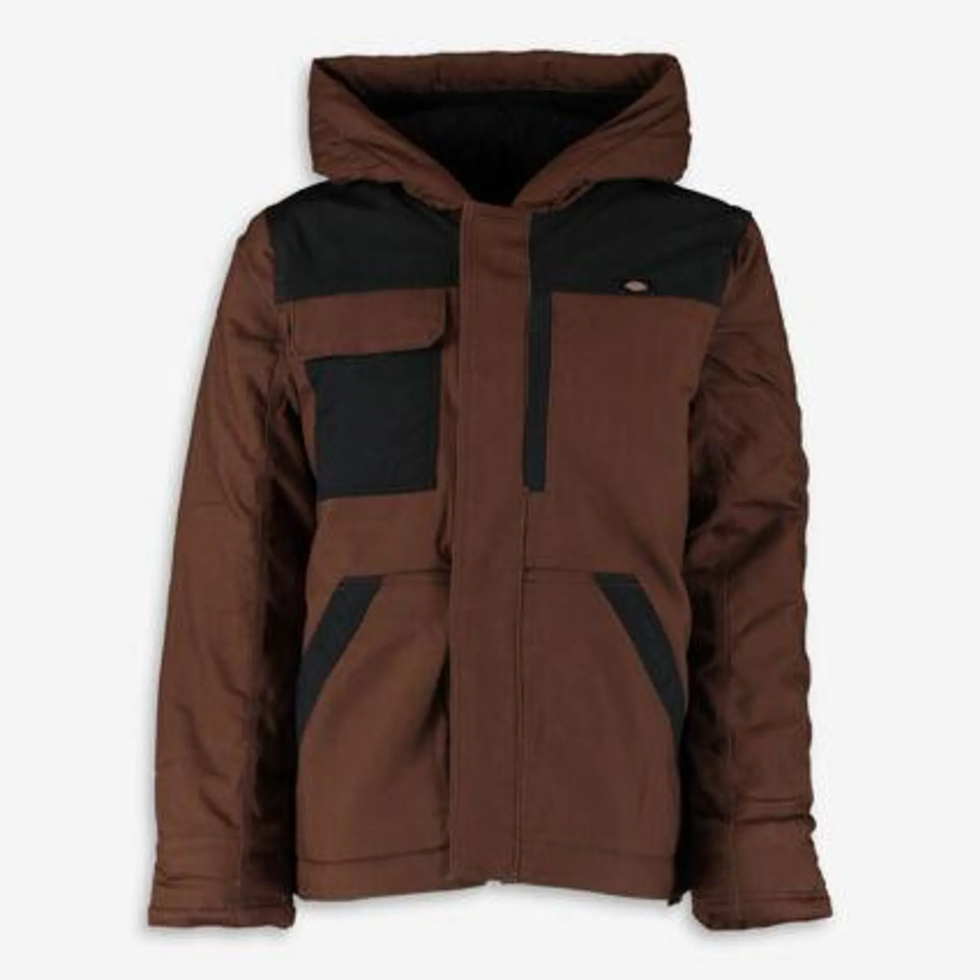 Brown Hooded Jacket