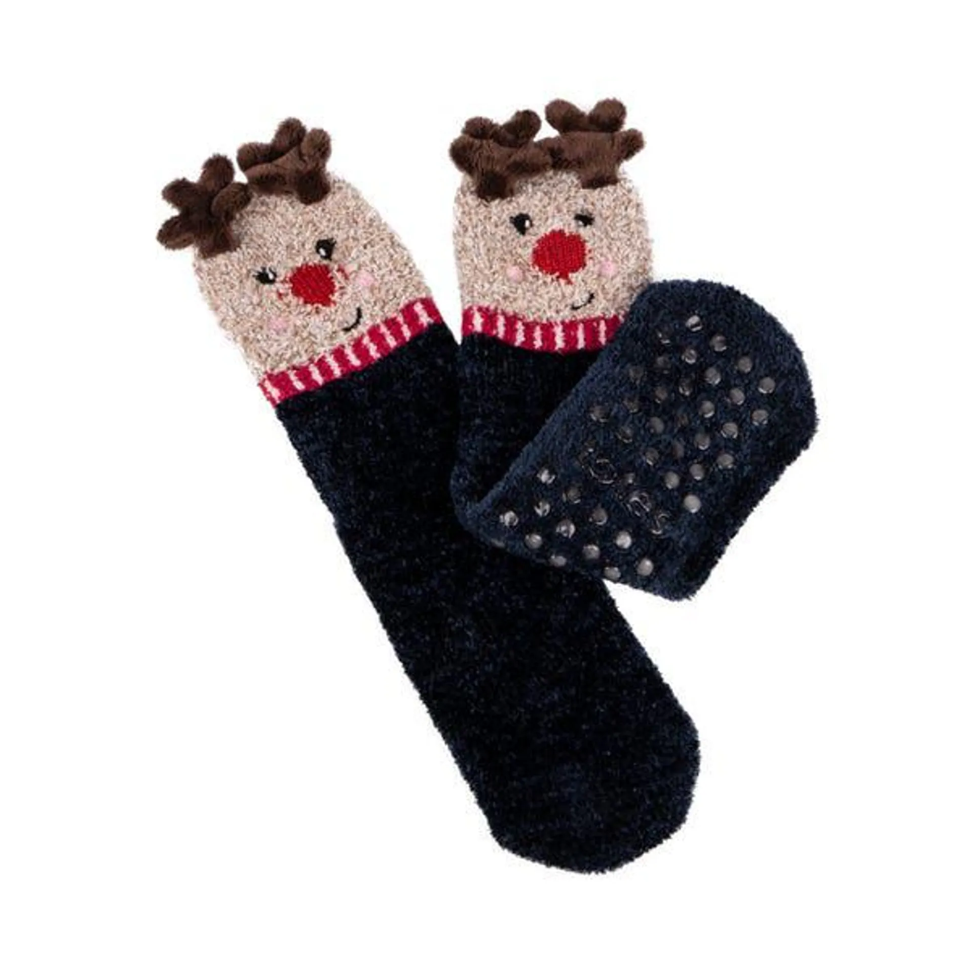 totes Toasties Novelty Reindeer Supersoft Socks