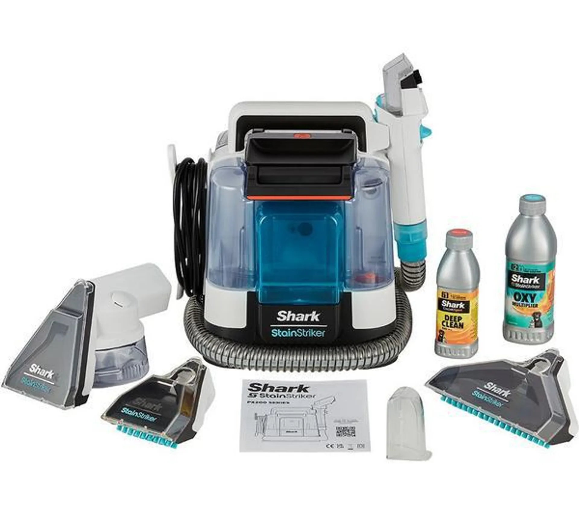 SHARK StainStriker PX200UKT Carpet Cleaner - White