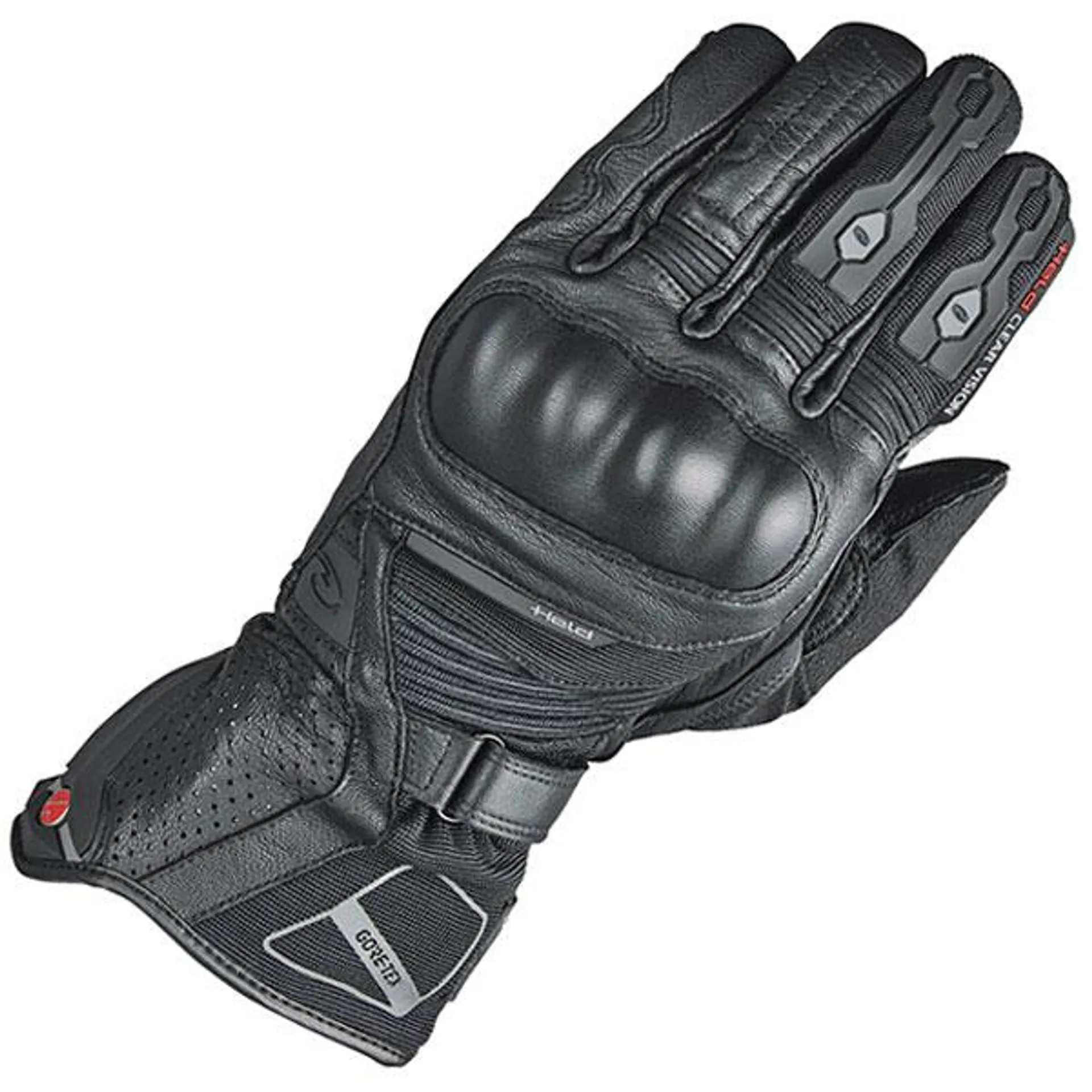 Held Score 4.0 Leather & Textile Gloves - Black