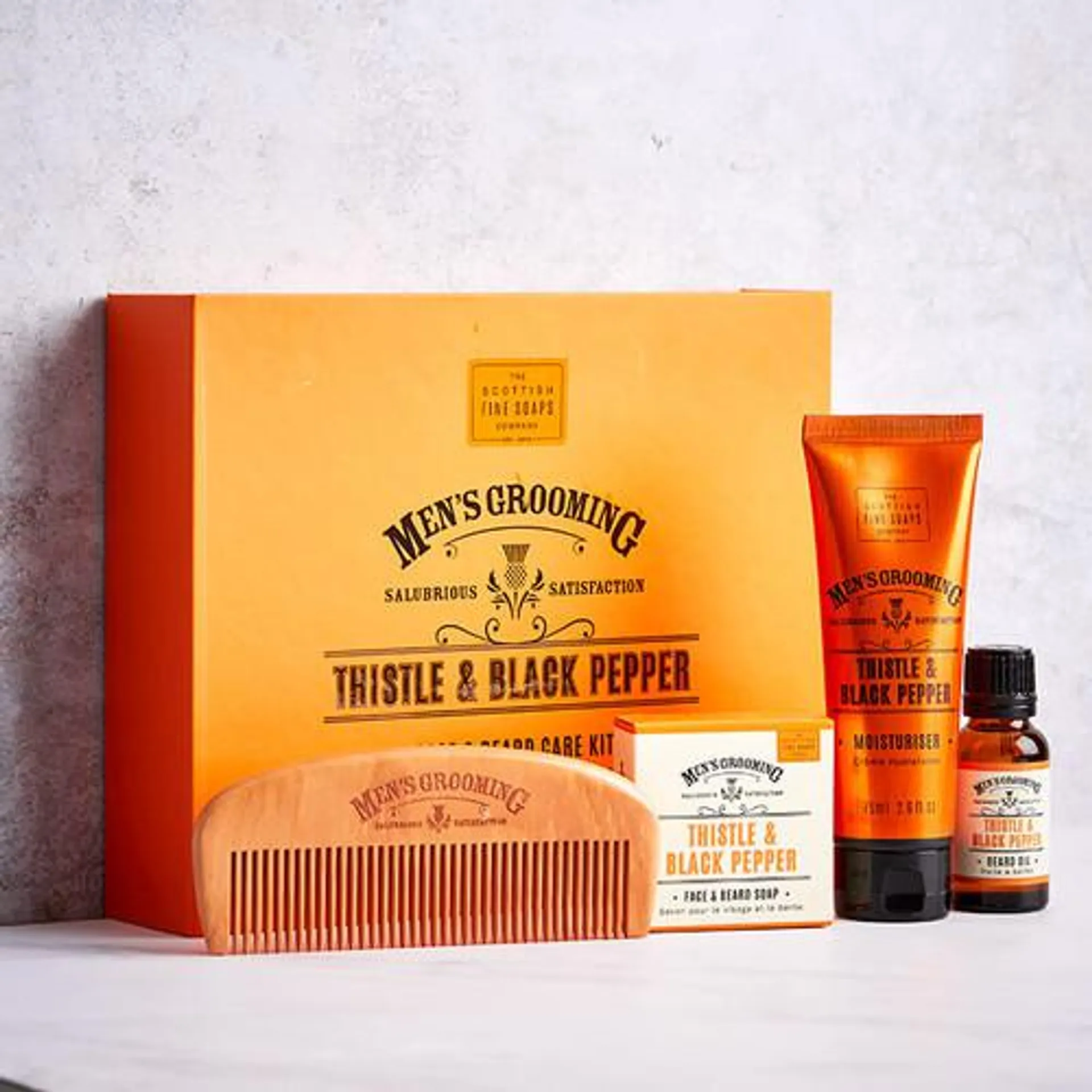 Men’s Grooming Face and Beard Care Kit