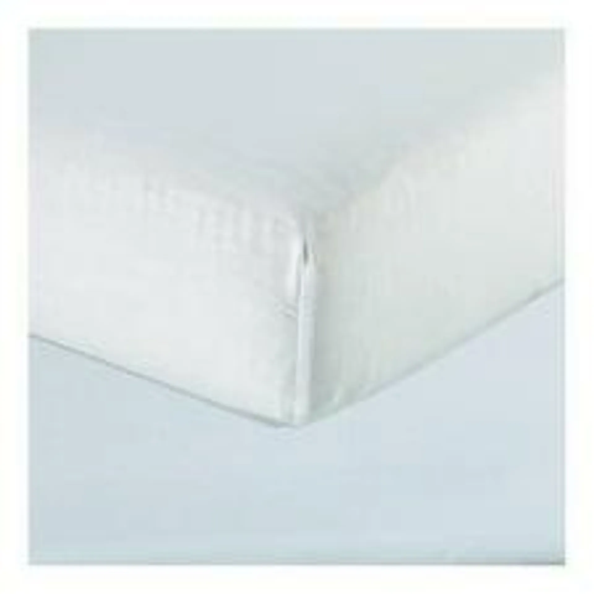 F&F Home Bedding Basics Fitted Sheet White Double